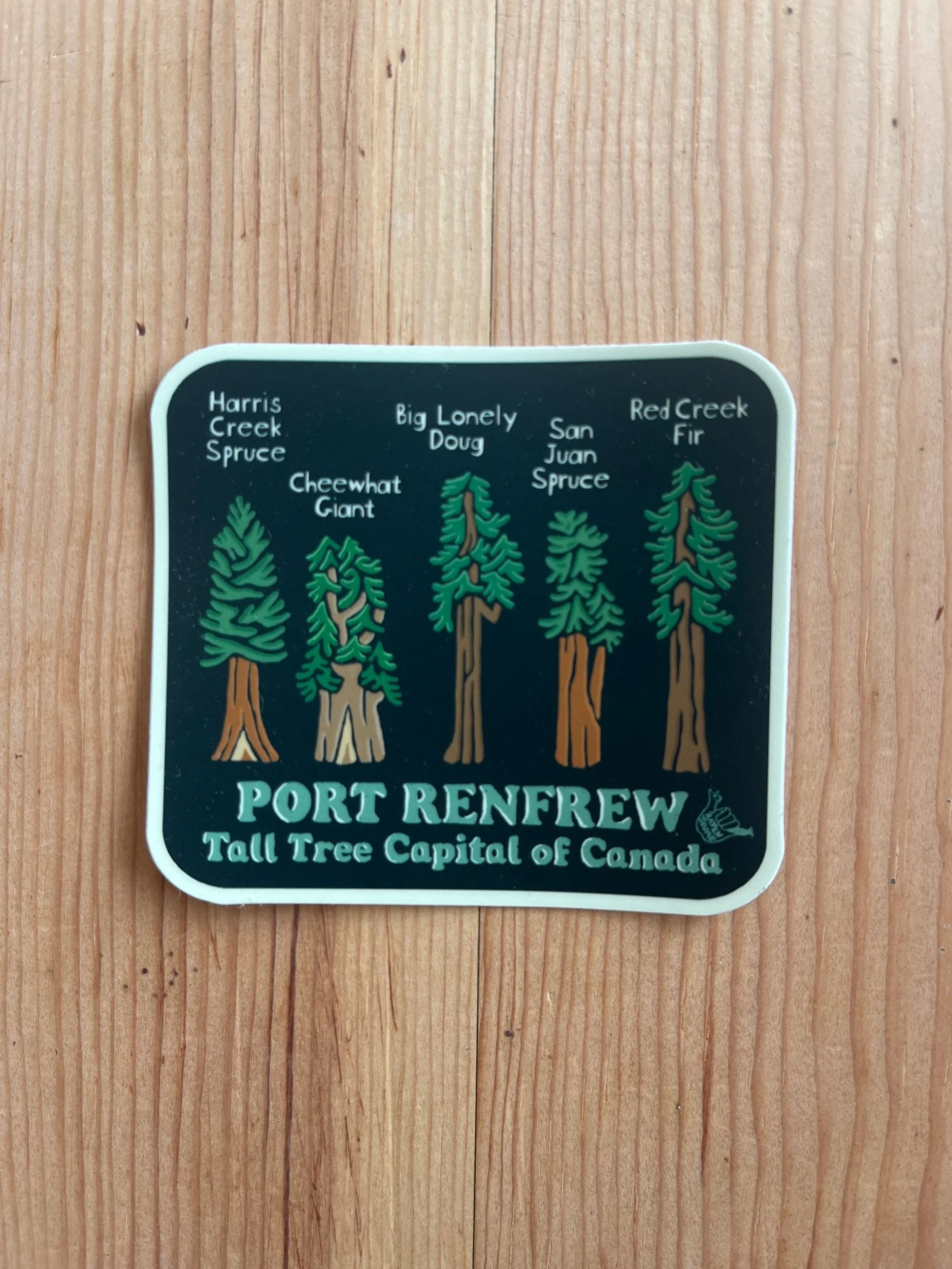 Port Renfrew - Tall Tree Capital - Sticker