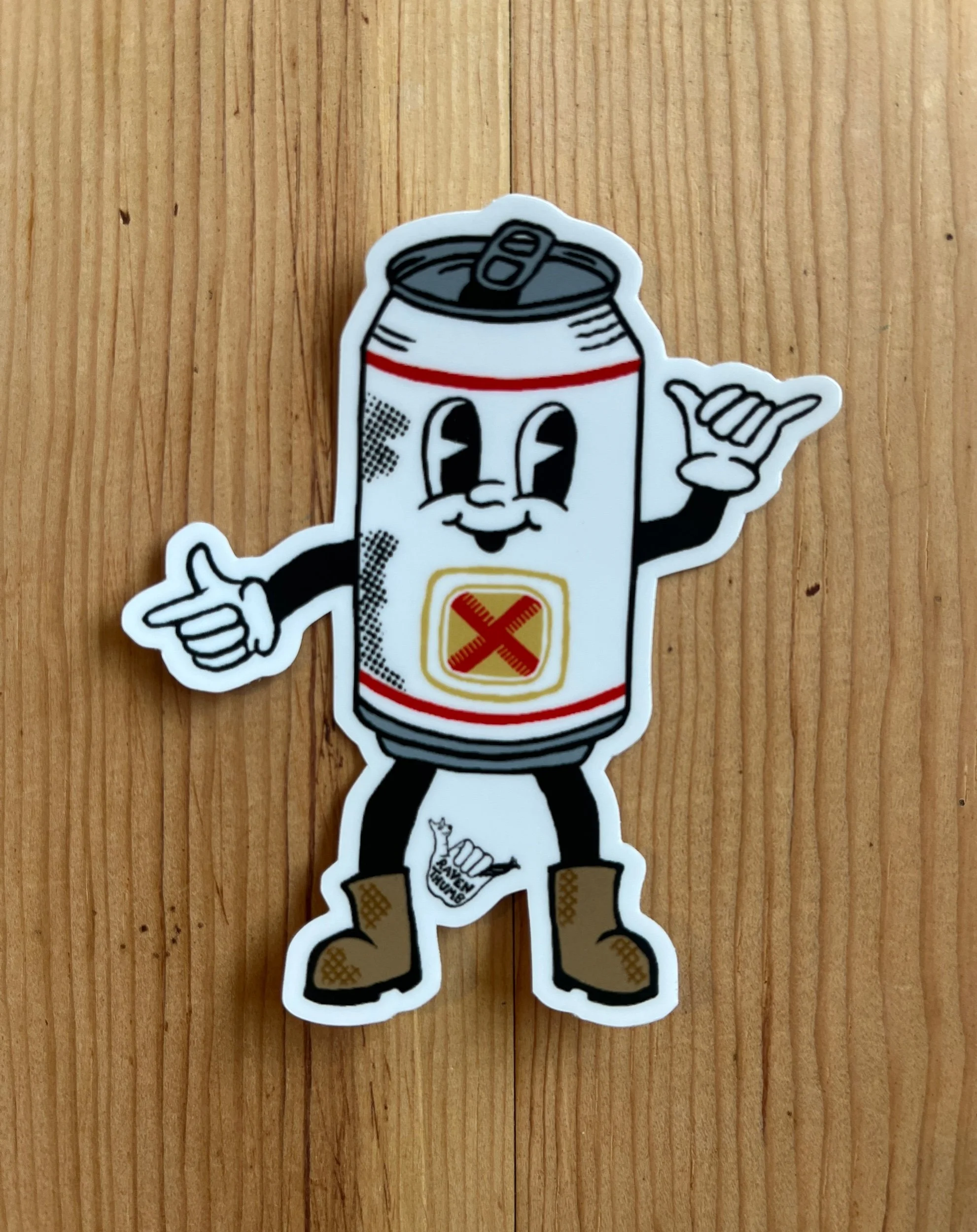 Lucky Can - Sticker