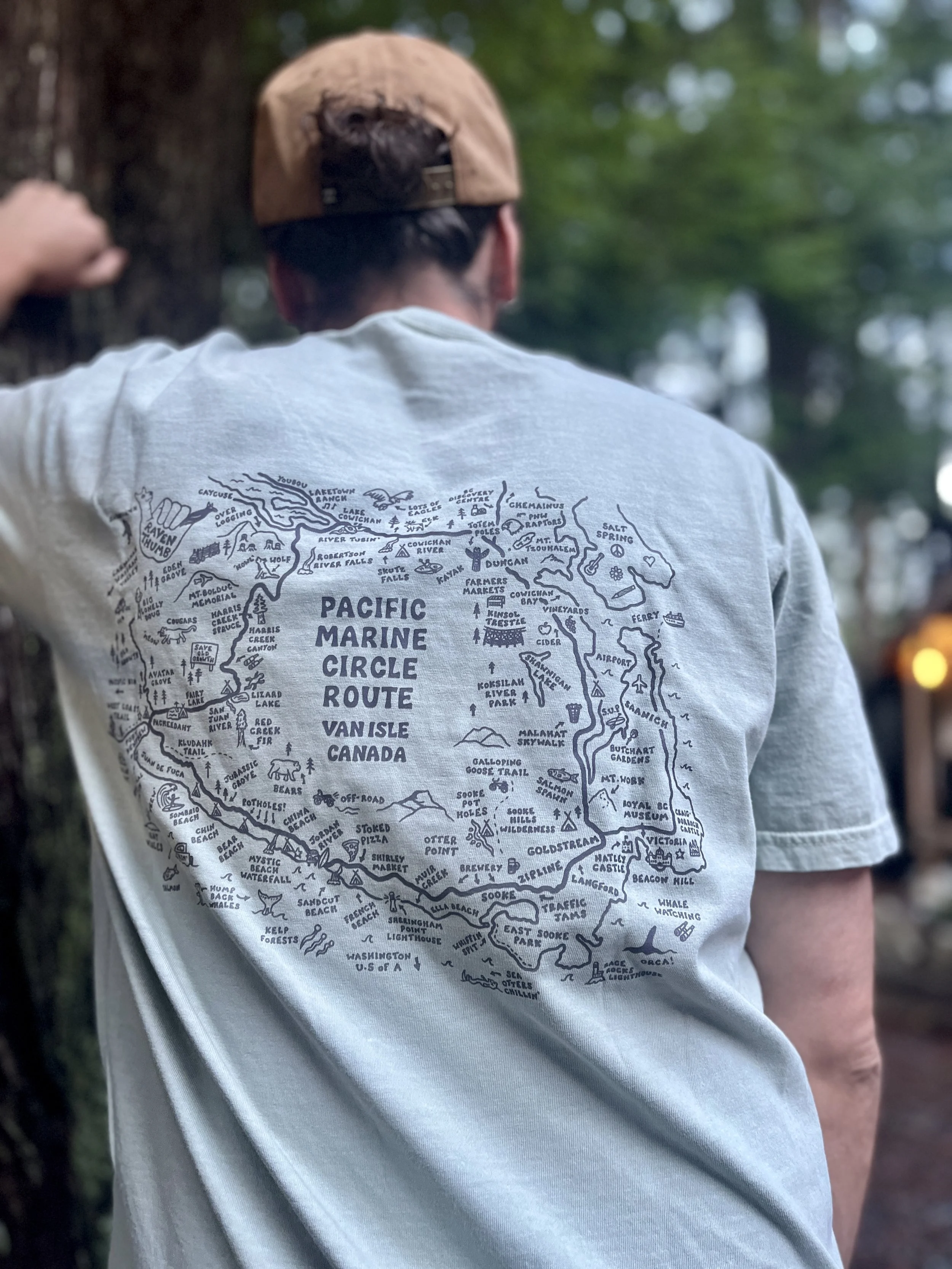 Pacific Marine Circle Route - Unisex Shirt