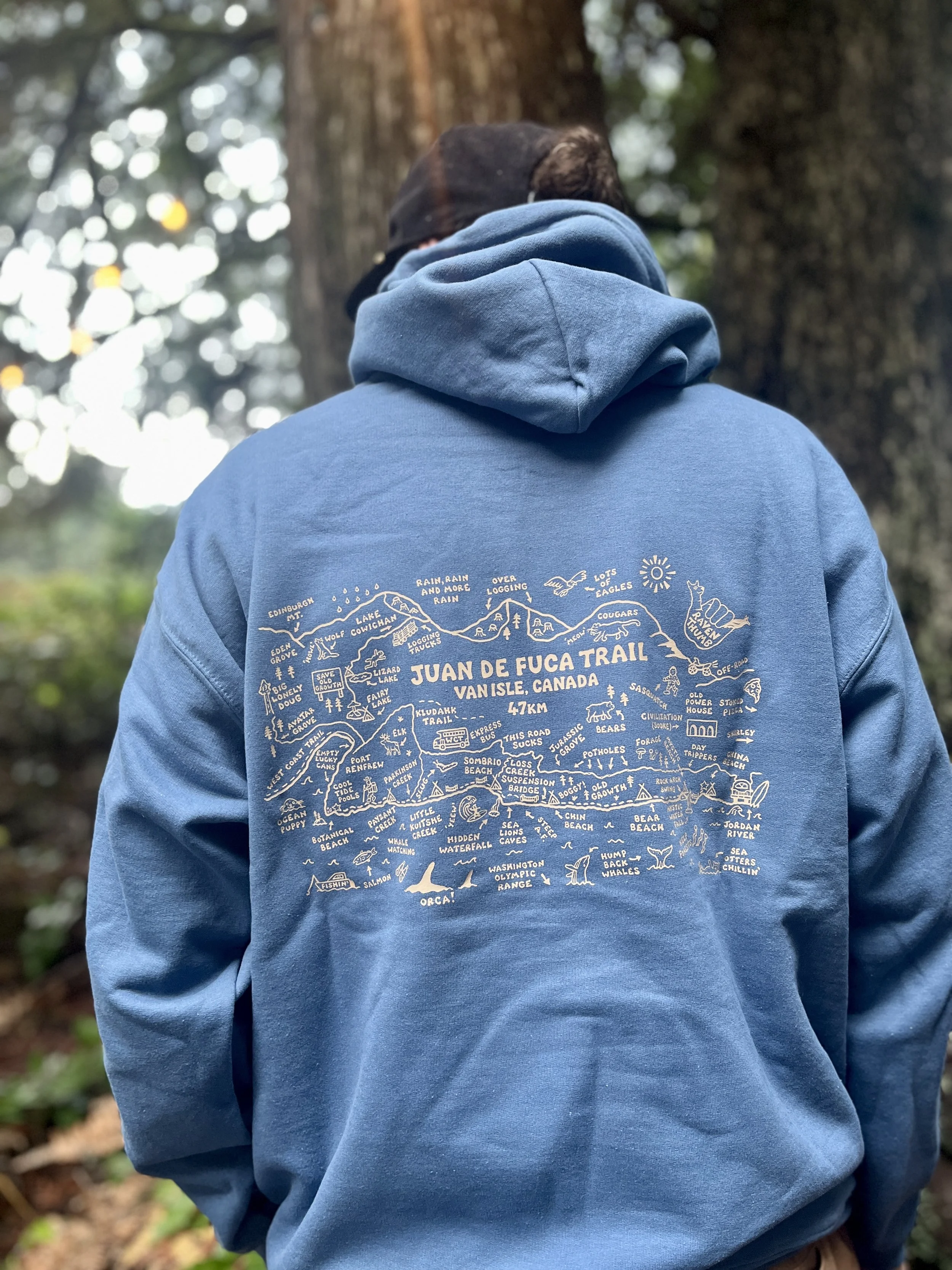 Juan de Fuca Trail - Unisex Hoodie