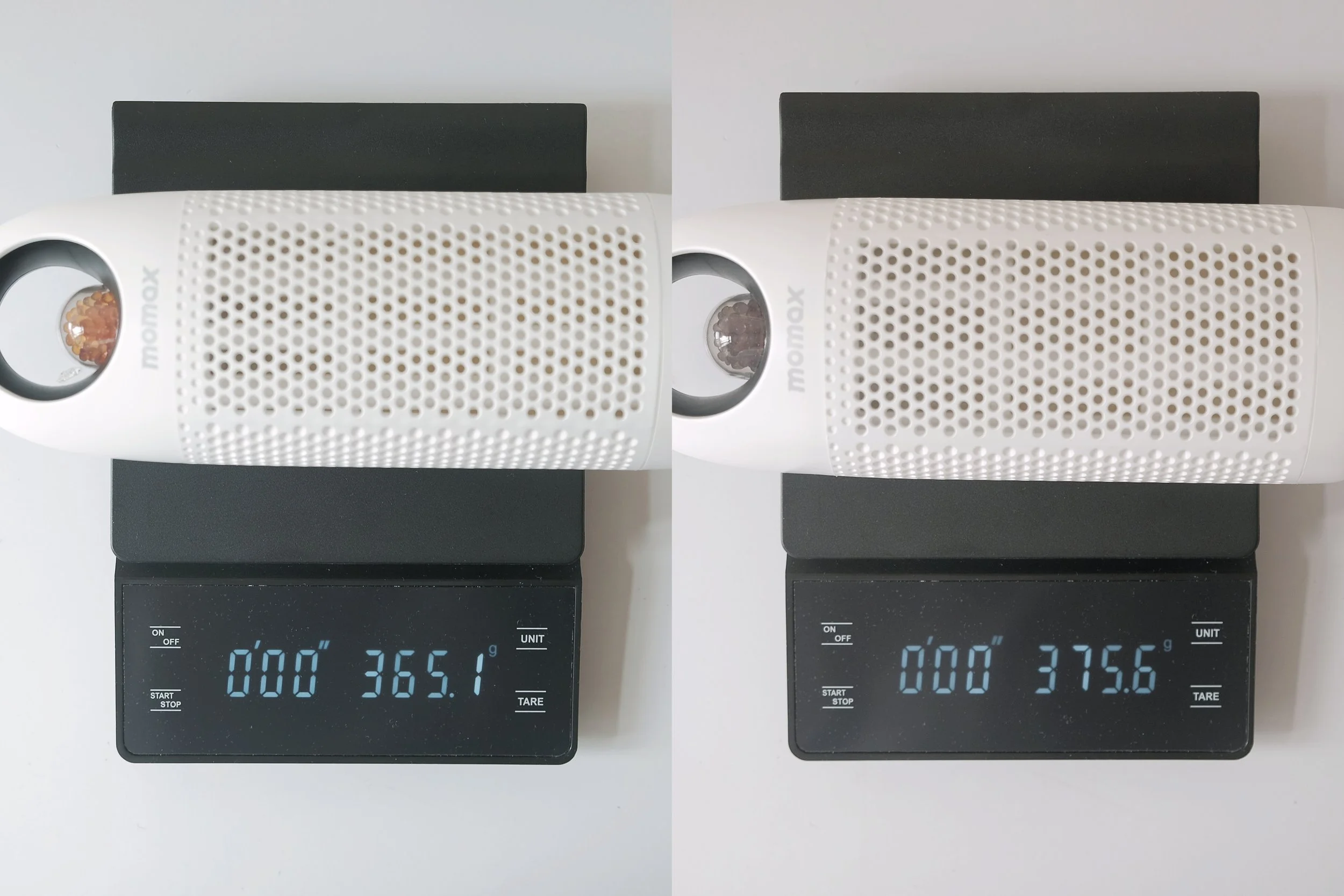 乾燥和使用狀態的重量