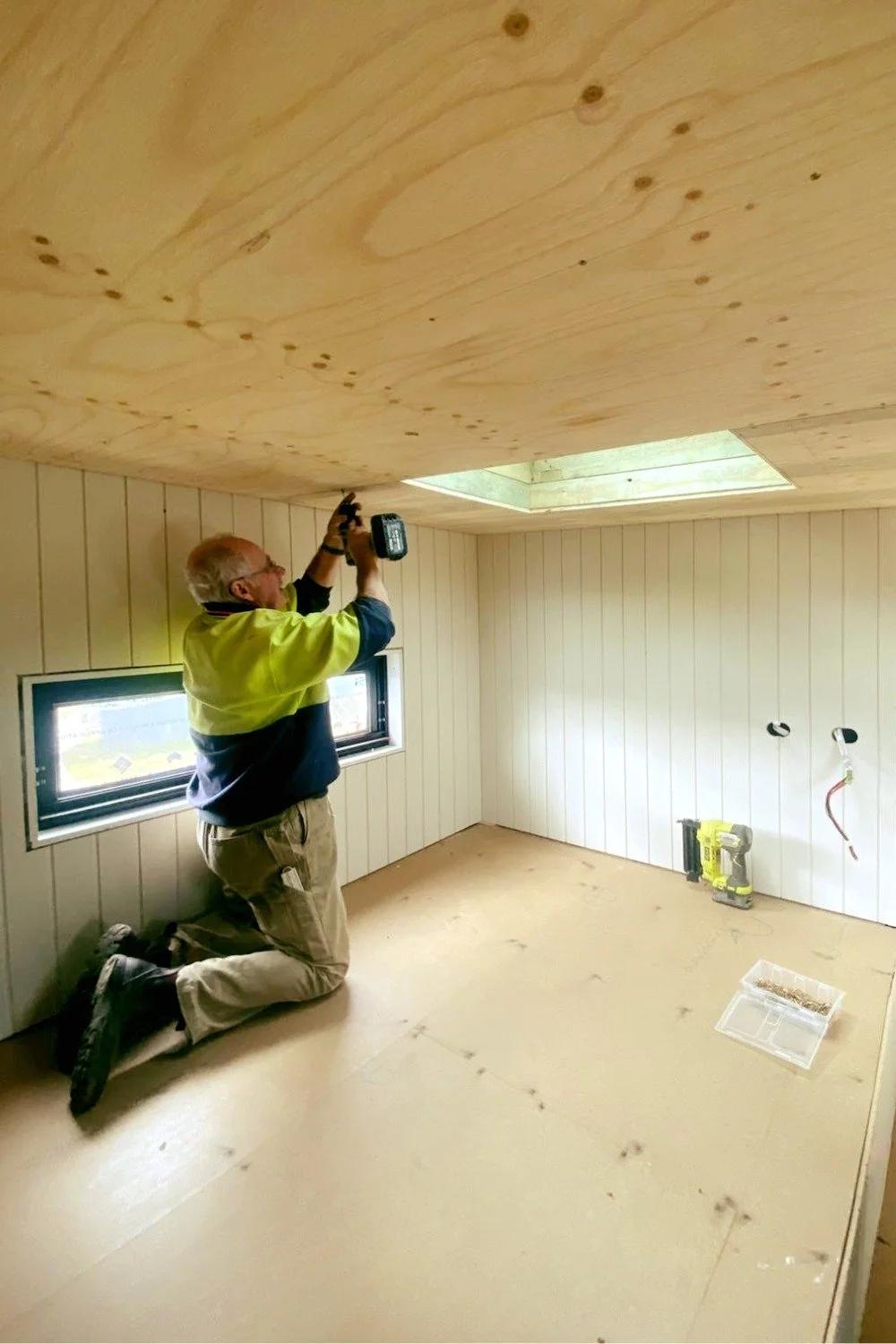 Every great home starts with strong bones, tiny homes included. 

The Benambra&rsquo;s interior is coming together with ply ceilings and wall linings. Not the glamorous part (yet!) but this is where the interior space really begins to take shape.

#B
