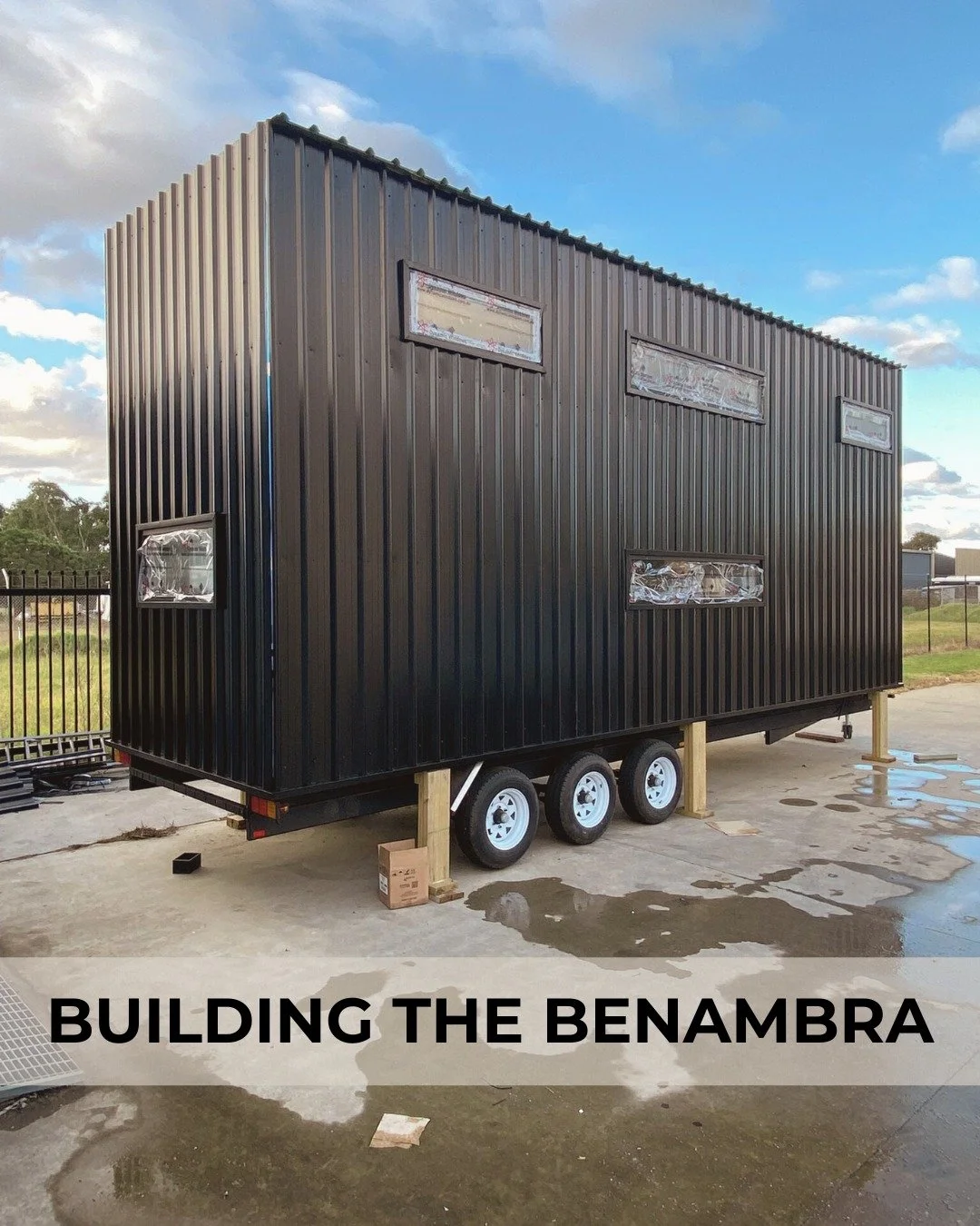 &ldquo;🚧 Progress Update &ndash; The Benambra in the Making
From steel frames to skylights, every inch of this Benambra has been carefully constructed by hand. Designed in collaboration with @distilleddesign, this home is built to deliver comfort, e