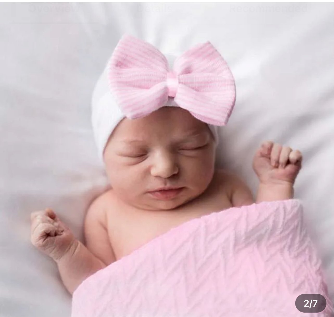 Newborn Hat for Baby Girls