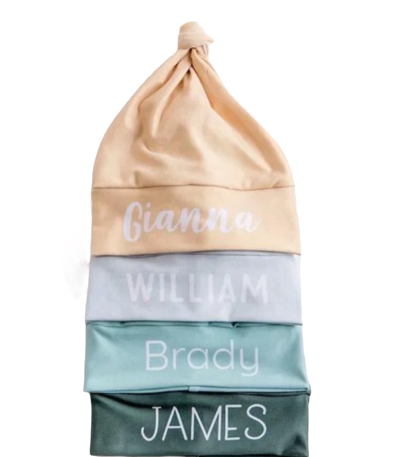 New Born Hats- Personalized