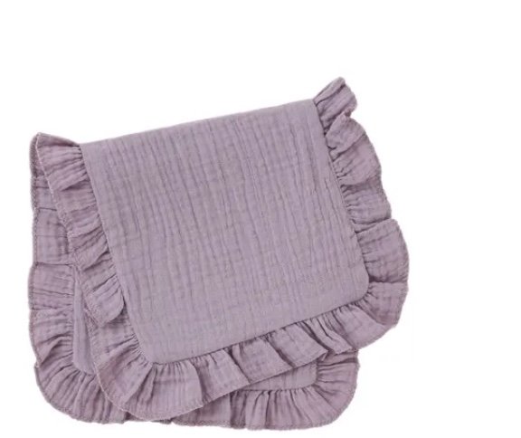 Ruffle Burp Cloths