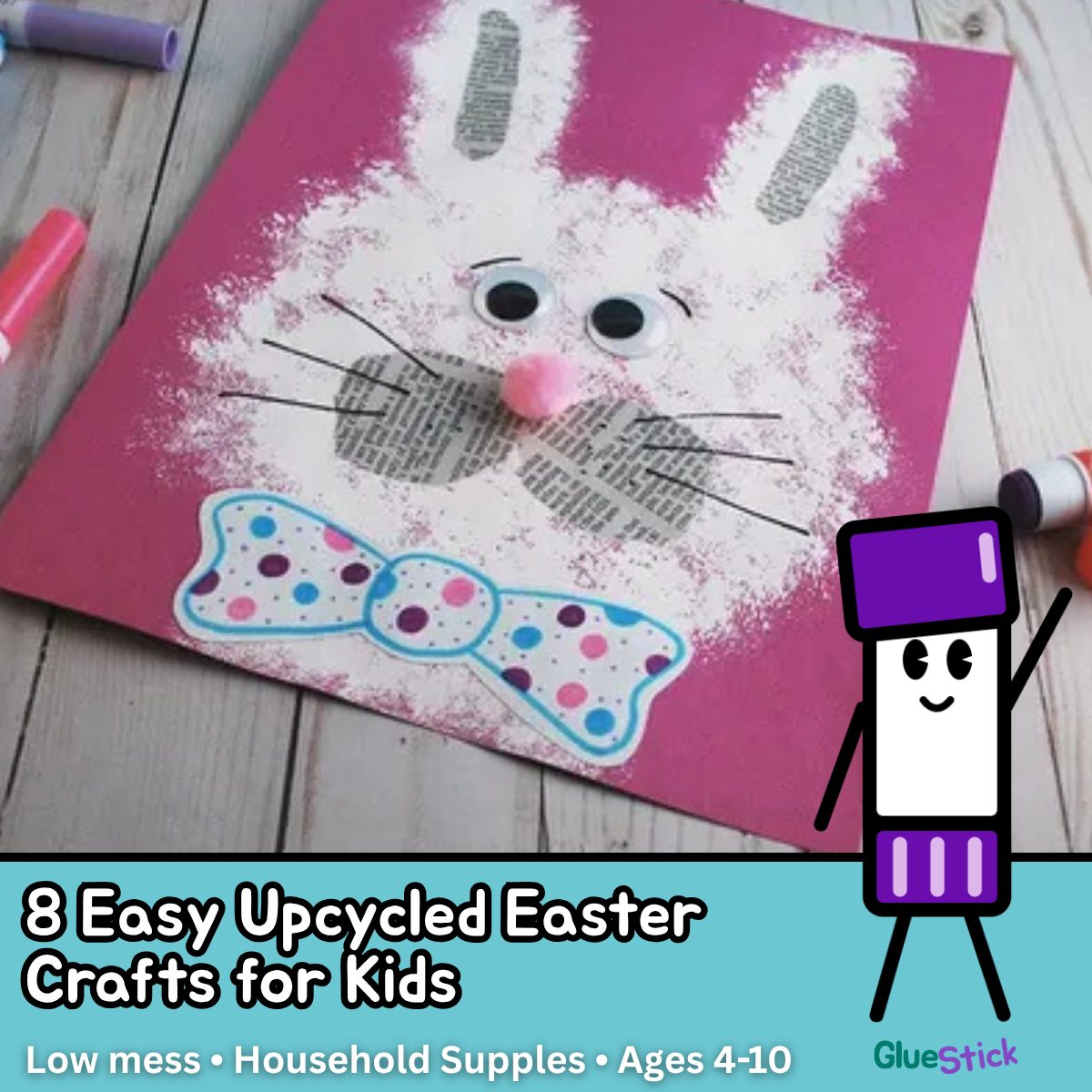 8 Easy Upcycled Easter Crafts for Kids 4-10