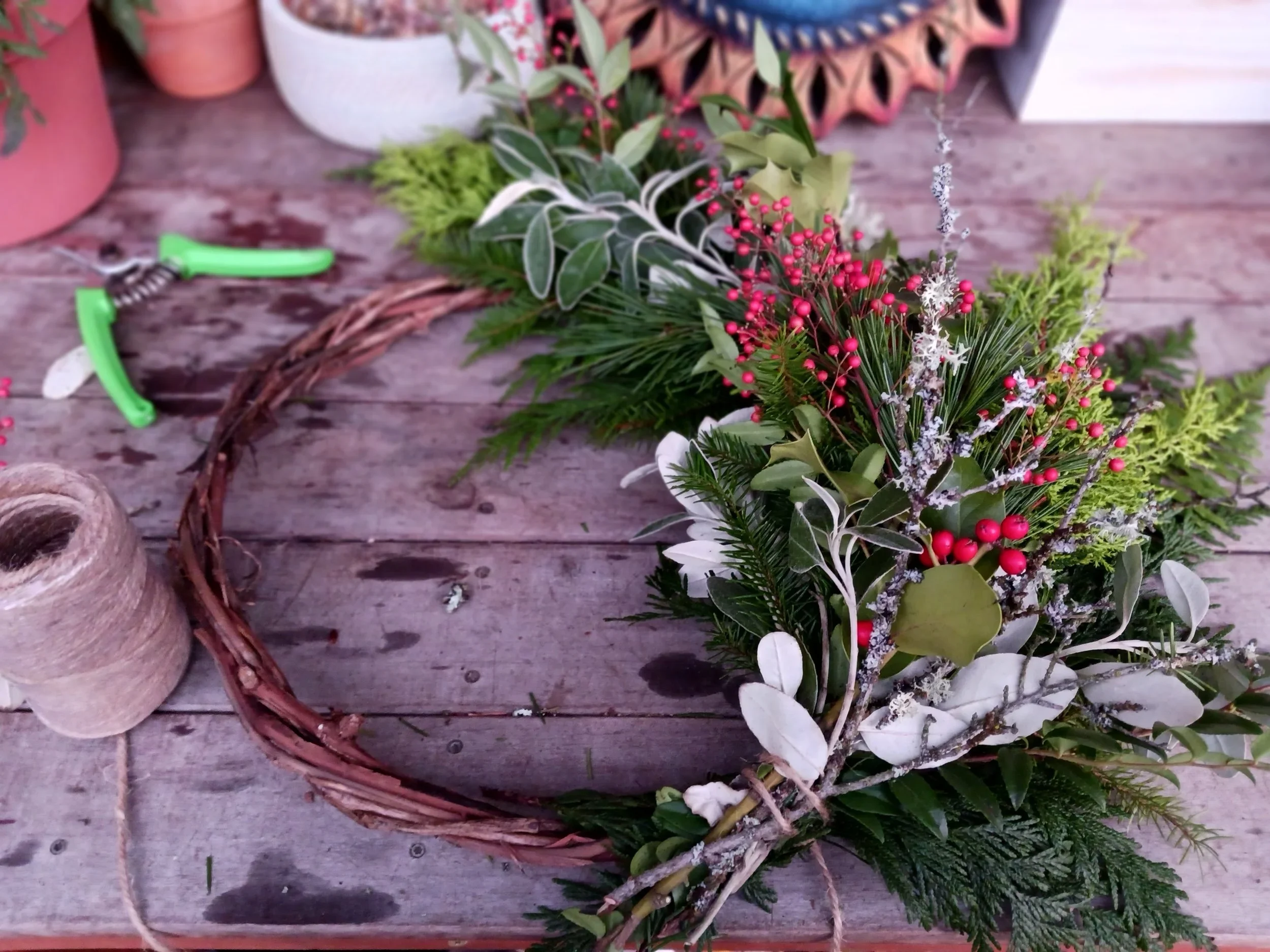 GUEST TEACHER: Winter Wreaths with Maria