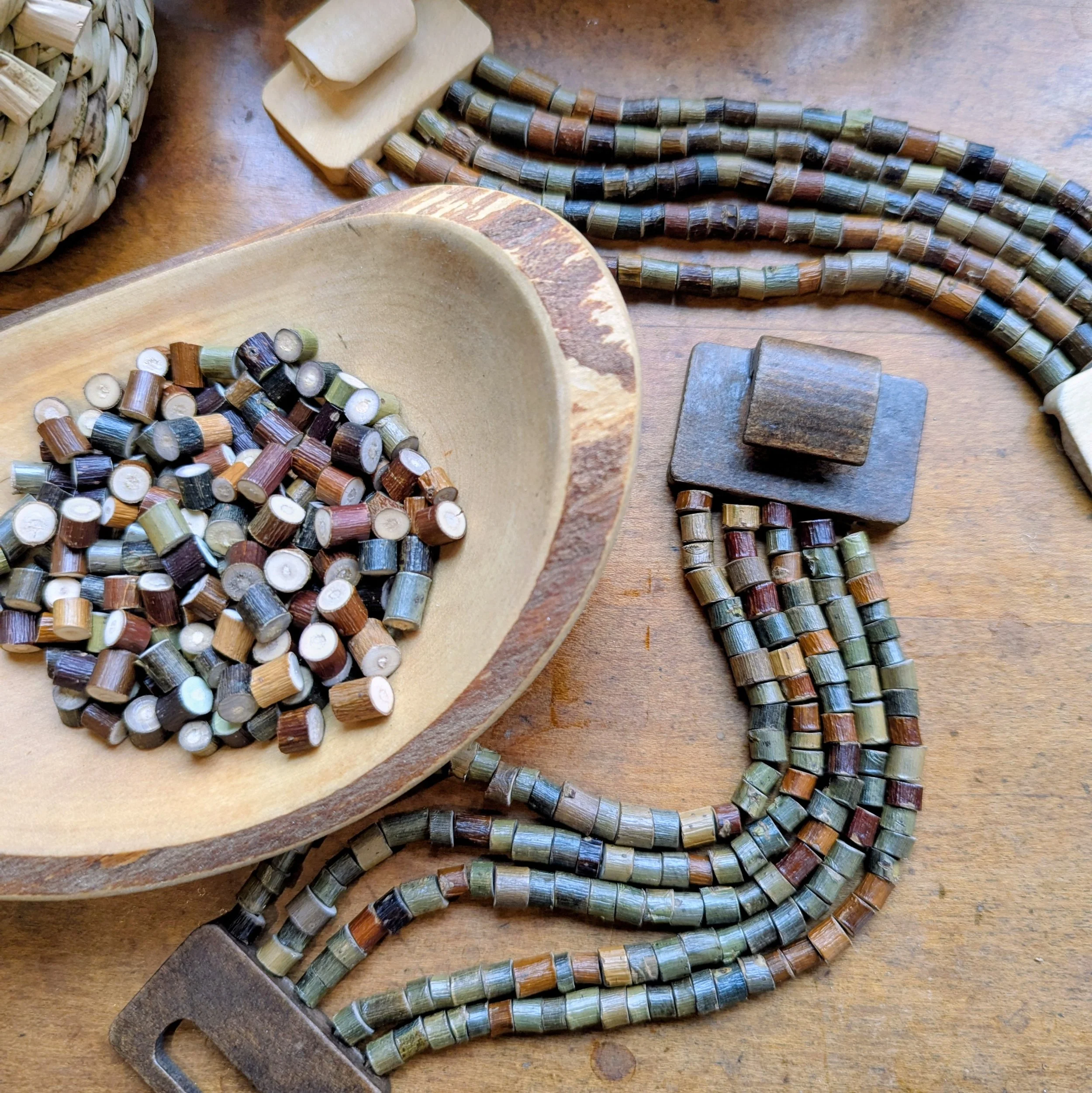 Willow Bead 5-Strand Bracelet