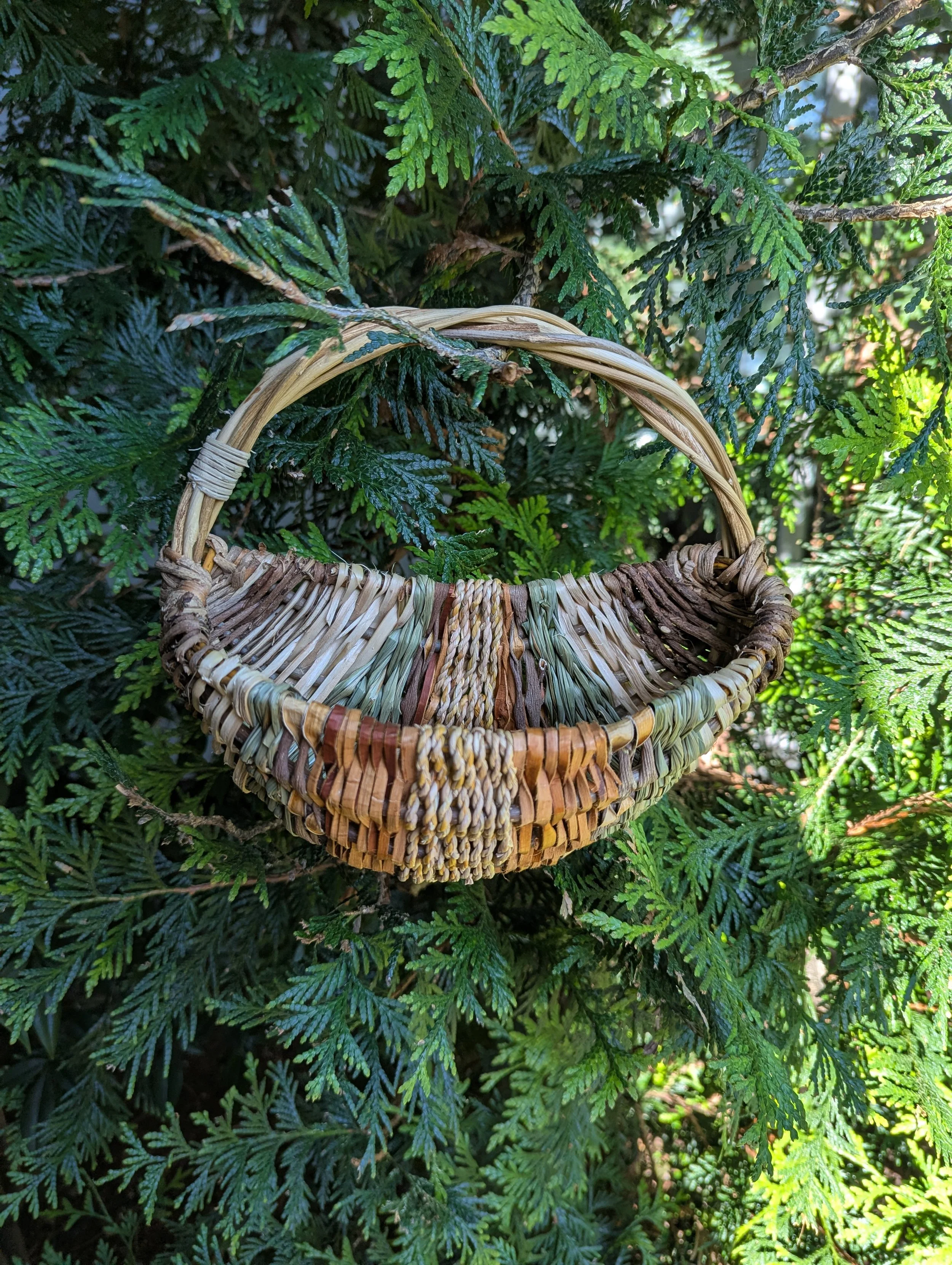 SOLD OUT - Ribbed Wall Basket