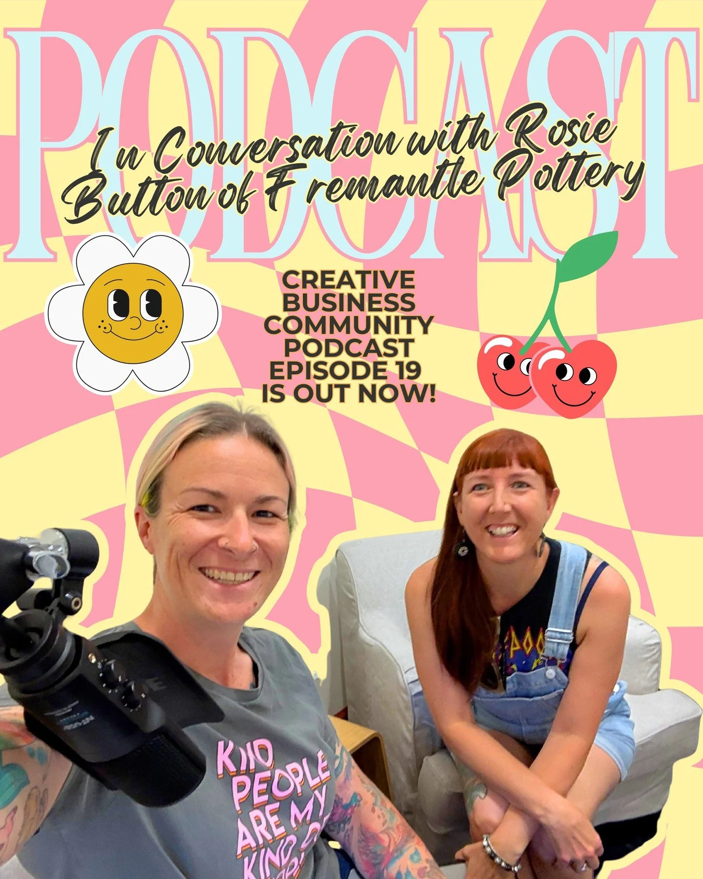 🎙️ New Episode: In Conversation with Rosie Button of Fremantle Pottery

This week, Erin sits down with Rosie Button to talk about her bold pivot from engineering, to running an empowerment photography studio for 11 years, and now full-time clay.

Ro