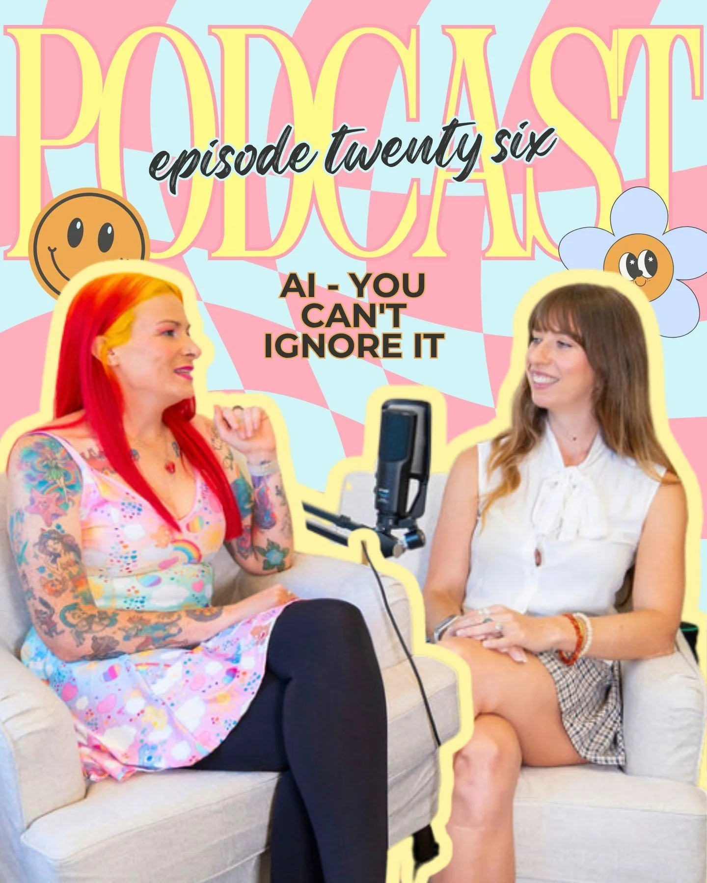 This week on the Creative Business Community Podcast 🎙️

We&rsquo;re chatting AI &mdash; what it actually looks like for creatives in 2026, beyond just ChatGPT. Renee is back to talk about where AI is showing up in everyday business tools, from Canv