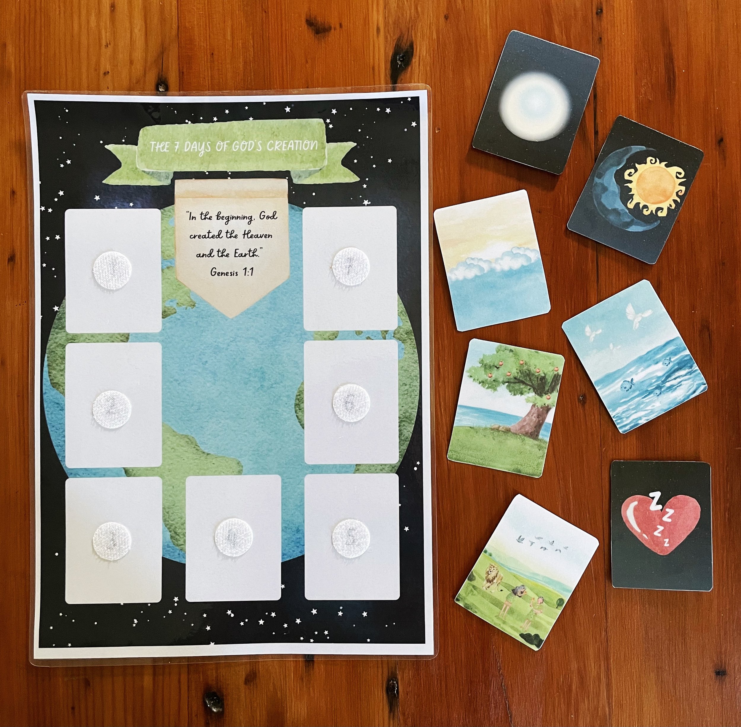 7 days of gods creation, 7 days of creation activity, homeschool activity, preschool activities, kindergarten activities, Sunday school activities