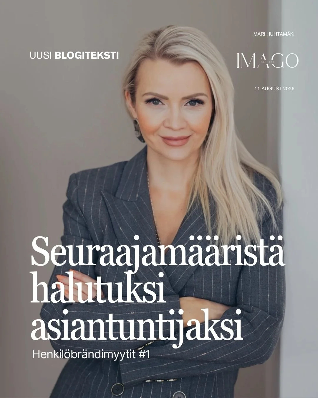 Seuraajamääristä halutuksi asiantuntijaksi
