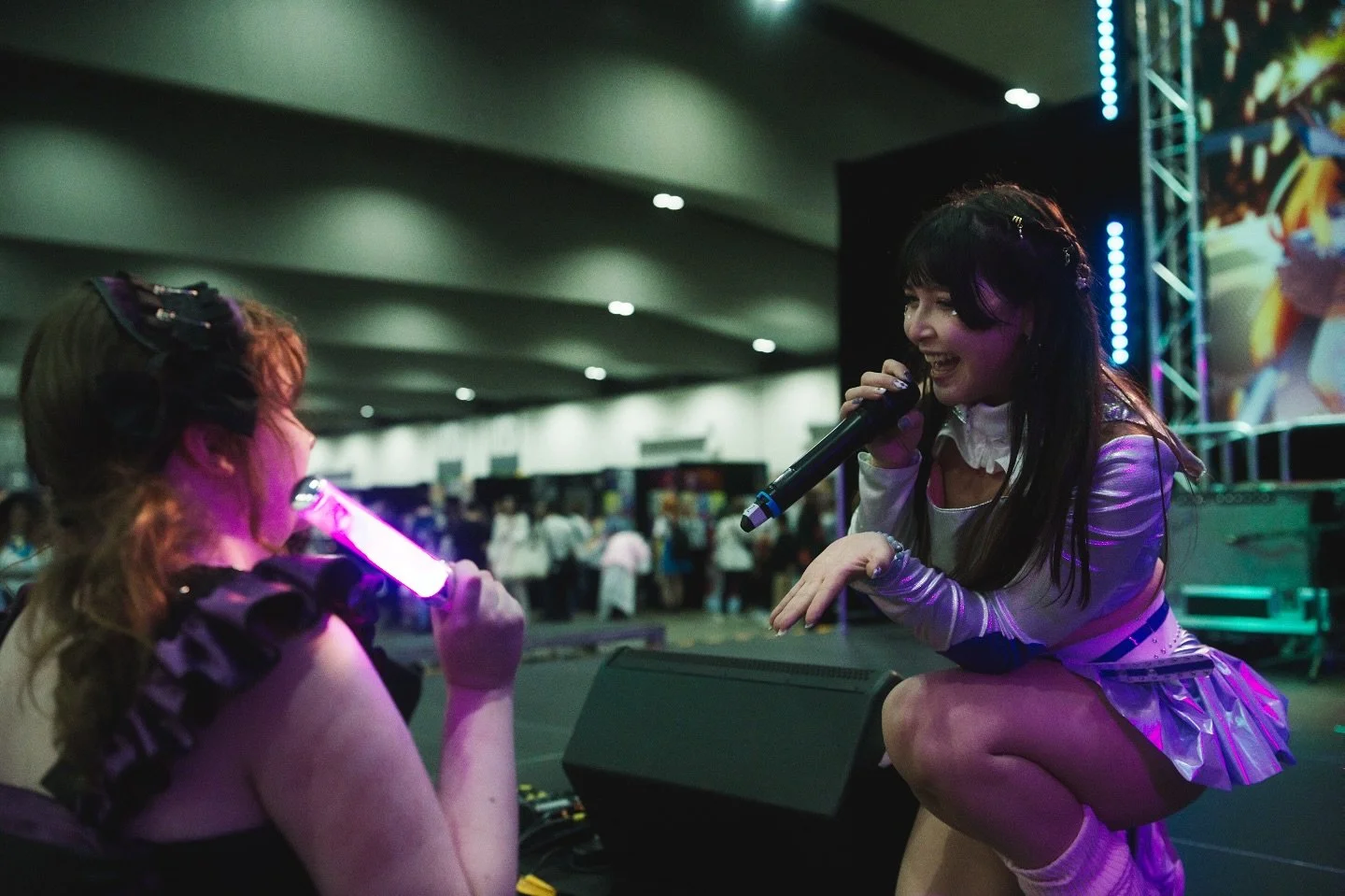 💜 ANIMAGA WEEKEND 💜

We had a blast bringing down our new costumes and some new songs. Thank you Melbourne for having Generation 3 down for the first time! 

p: @seraphsmedia 

#kaigai #kaigaiidol #overseasidol #jidol #animaga2025