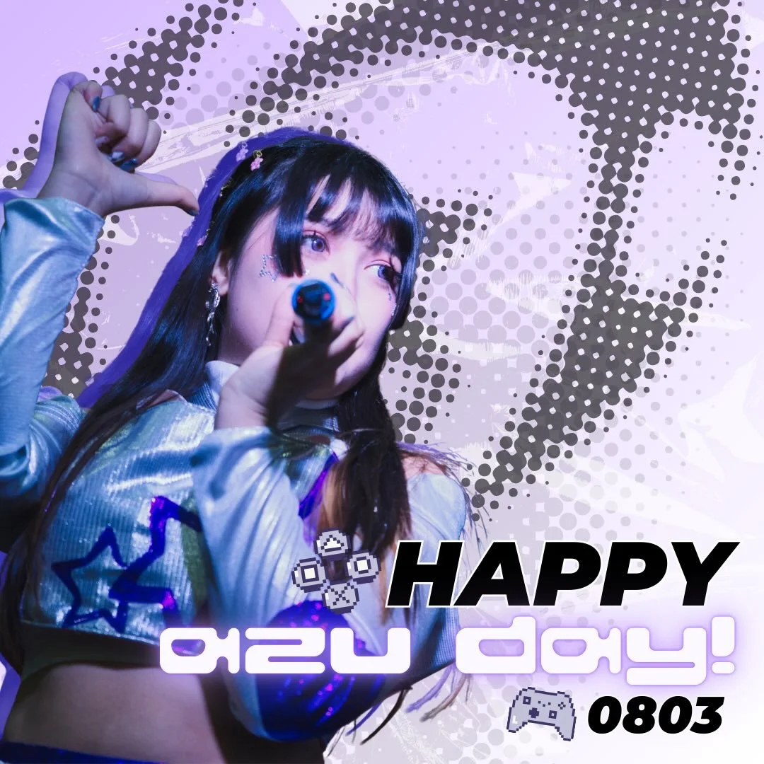 Happy Azu Day! 🎮
Today we&rsquo;re celebrating our purple ranger, Azu! 💜 

Wish them a happy birthday!