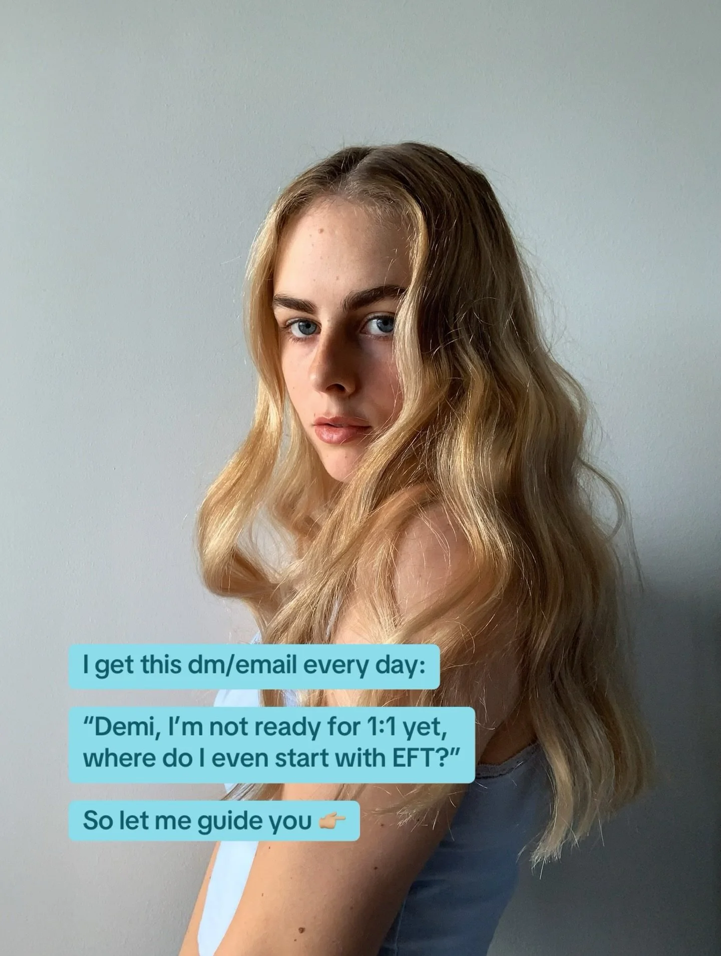Self paced EFT isn&rsquo;t the lesser option, it&rsquo;s often the smartest first move if you&rsquo;re unsure&hellip; link in my bio or dm me to chat 🪽 xx

#efttapping #selfpaced #nervoussystemhealth #nervoussystemhealing