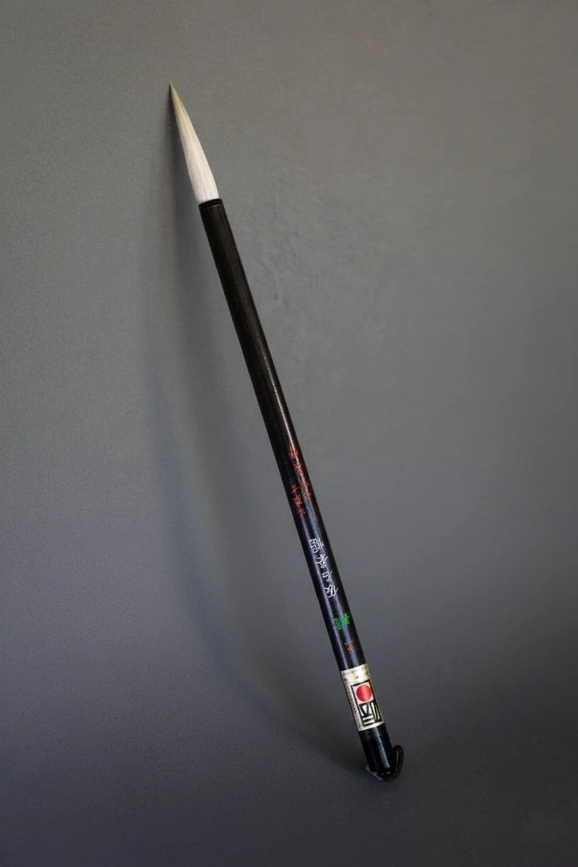 Kenmo Dai Kana Jjoufuku ( Wool, horse tail, suitable for writing kana letters on large sheets of paper.) 兼毛109 大 兼毛仮名条幅) -