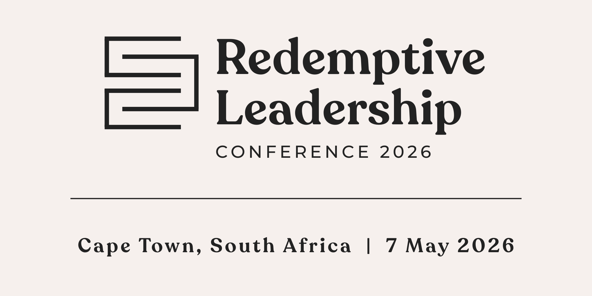 Redemptive Leadership Conference 2026 | Empower Change—Join Us Today ...