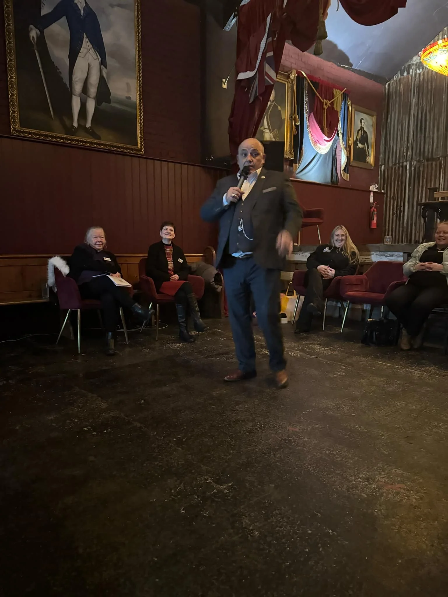 Fantastic service as always with our amazing Medium Rev Adrain Dobson AKA "Gobby Dobby"