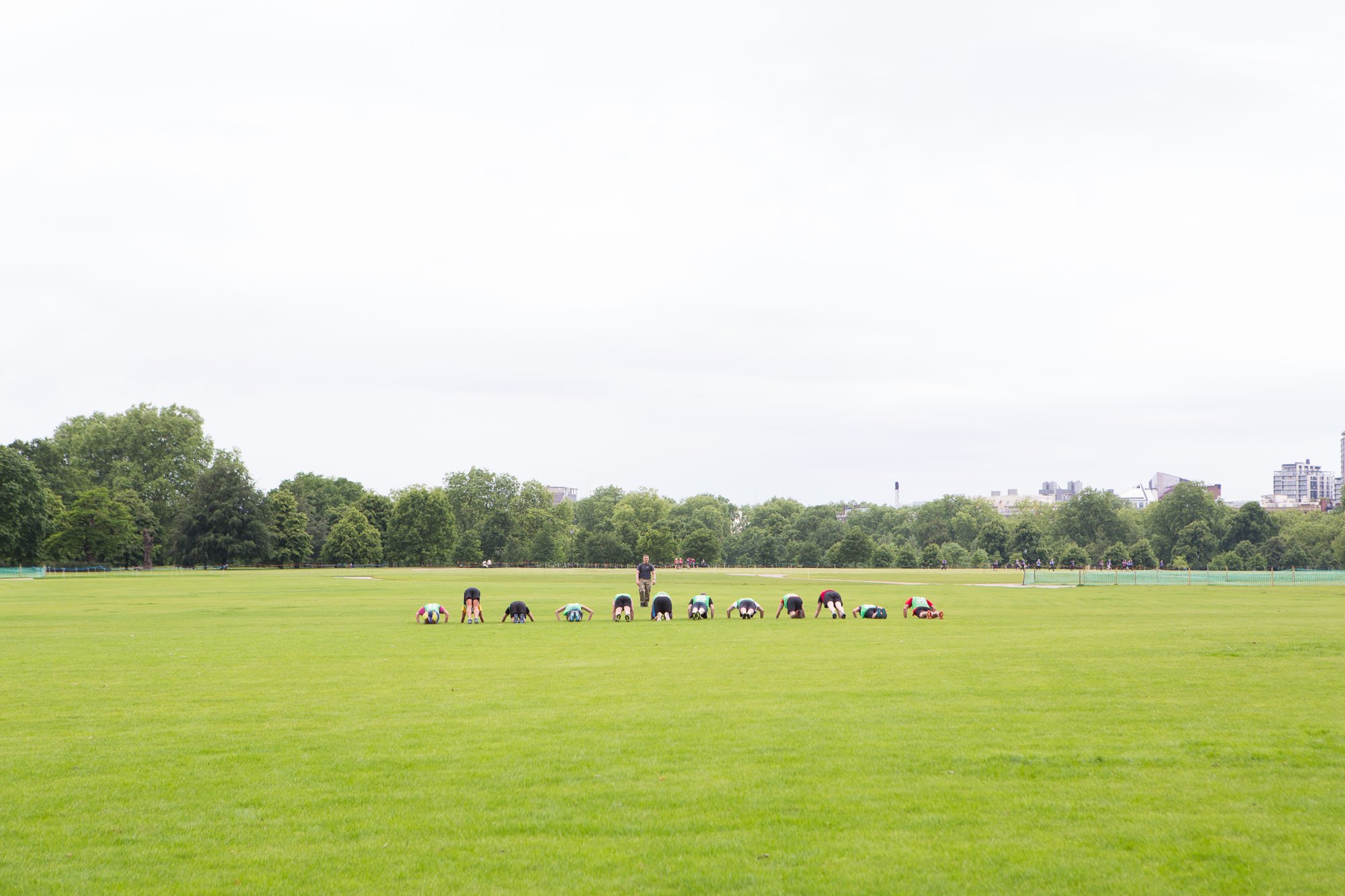 Urban Life - Boot Camp Training. Hyde Park, London, UK. 2014
