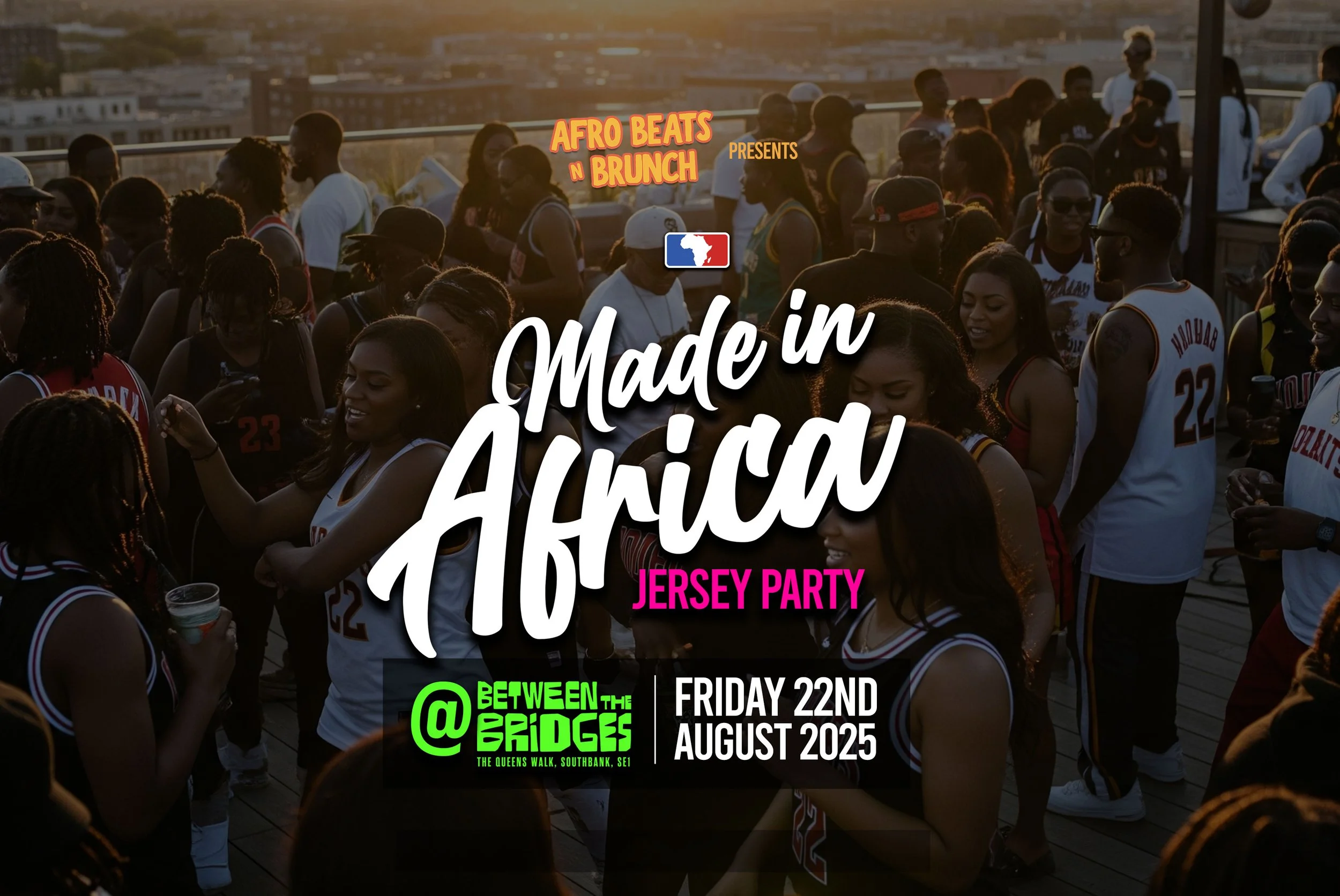 MADE IN AFRICA JERSEY PARTY