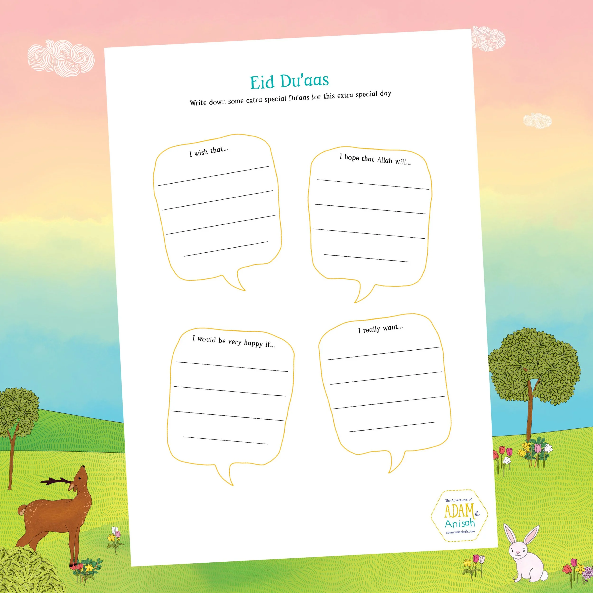 Writing Challenge: Eid Du'aas