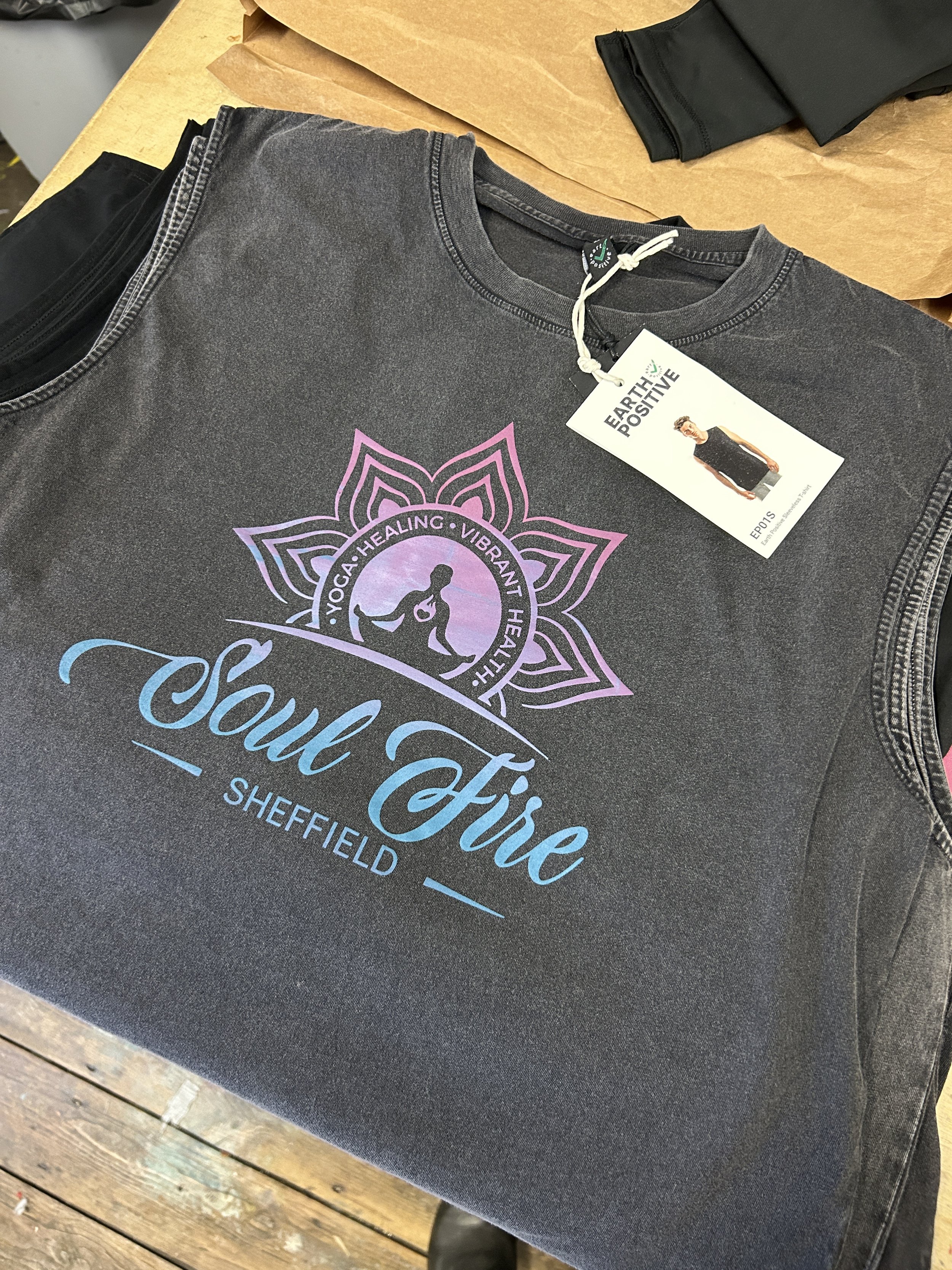 5 colour fade blended to perfection for Soul Fire Yoga.