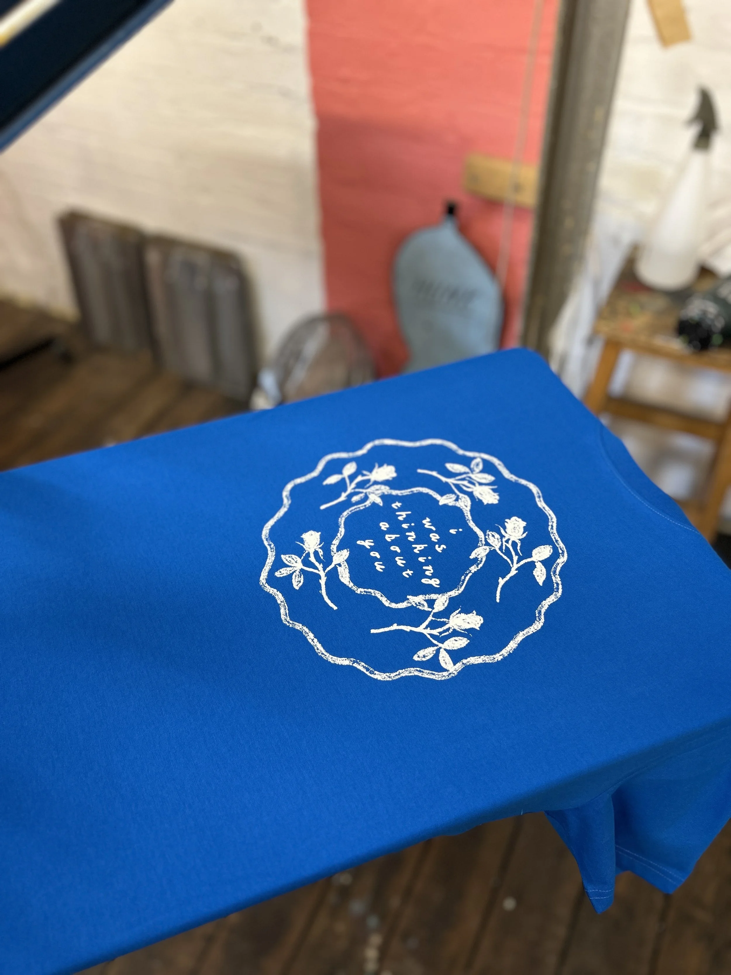 Sketchy, detailed design for Ruth Wilde Ceramics.