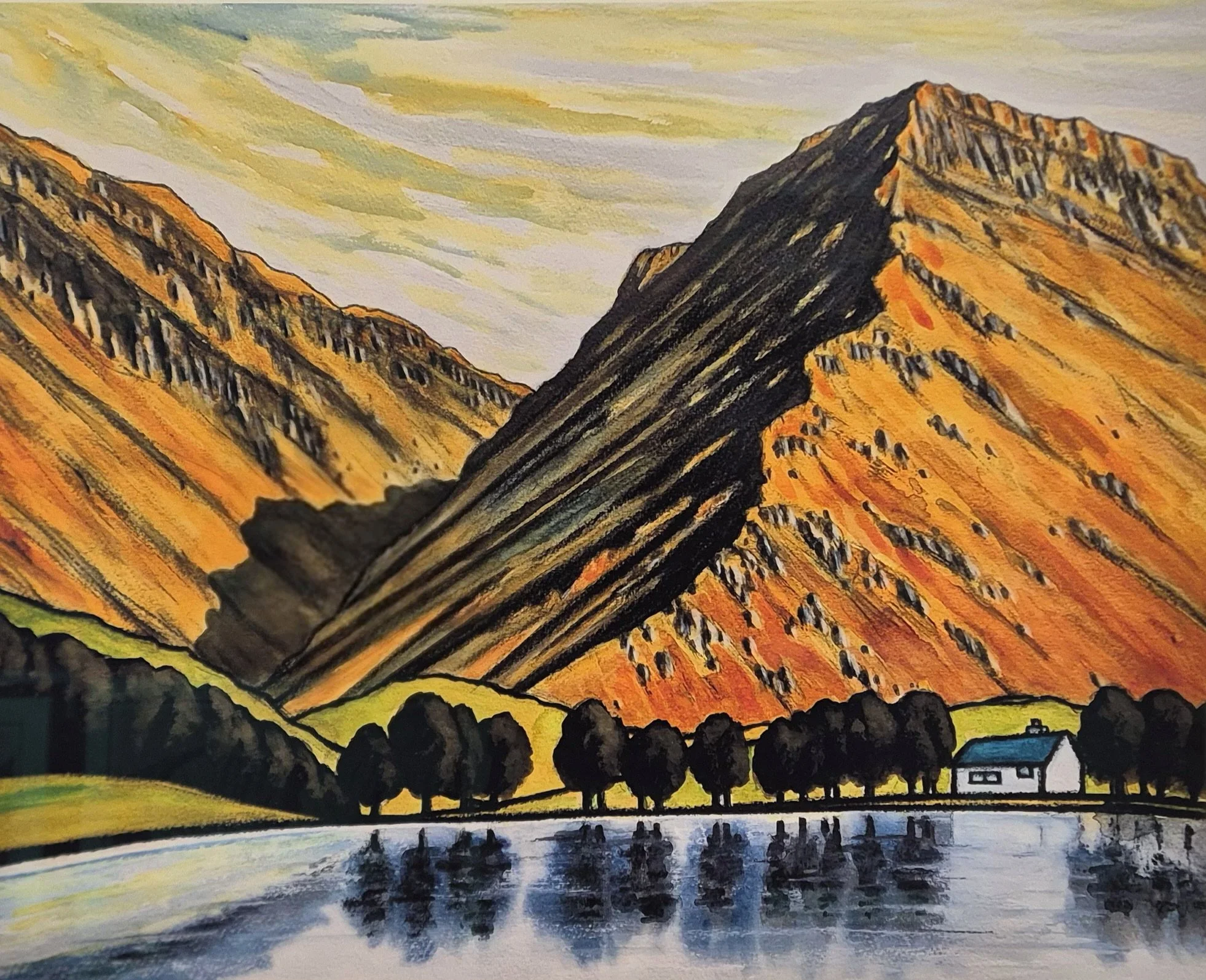 ‘Fleetwith Pike & Buttermere’