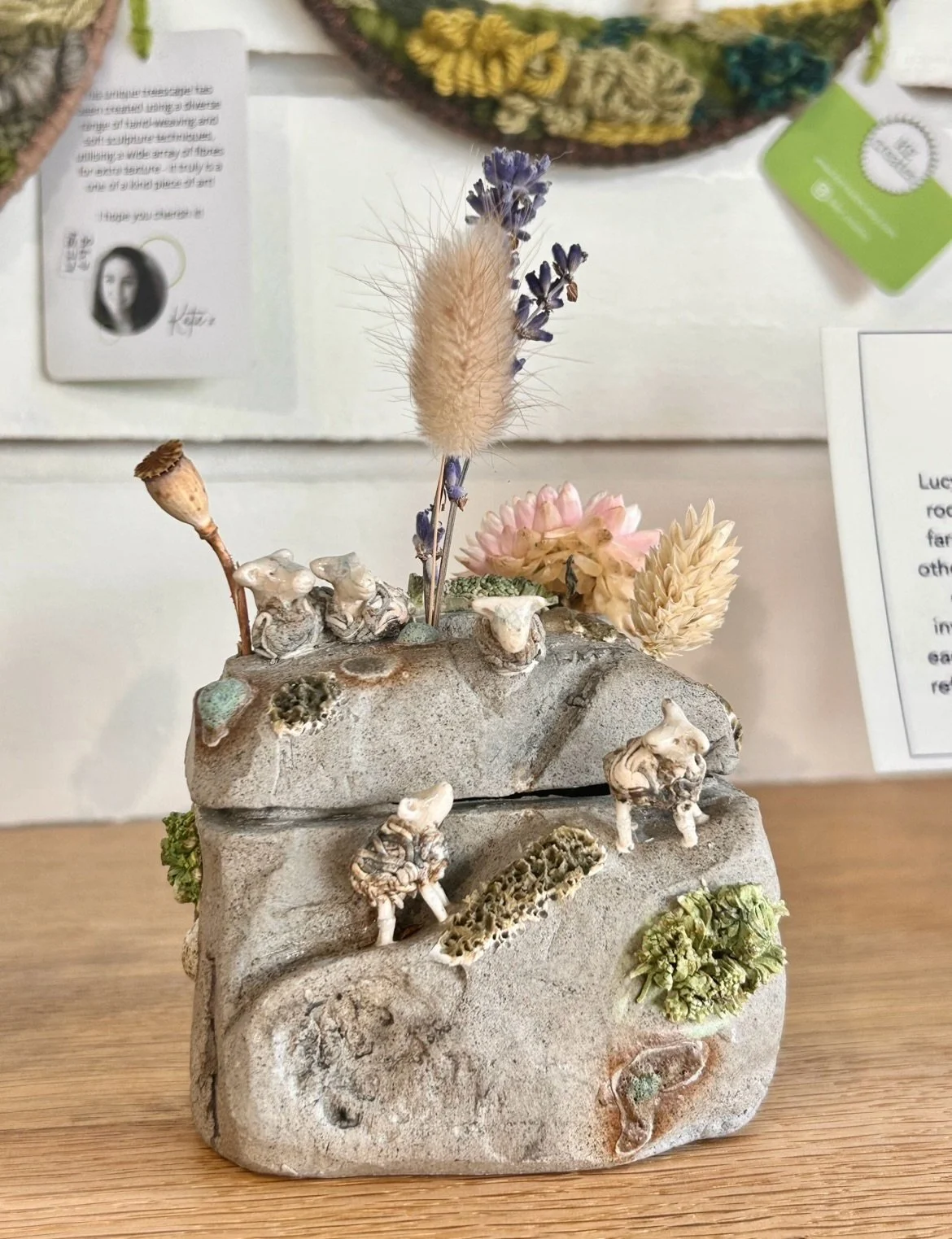 It&rsquo;s always such a treat when a delivery arrives from the lovely @l.b_ceramics 🤍

&bull;

Her handcrafted sheep and Highland cows are full of personality, each one bringing its own unique character to the gallery. Using the ancient Japanese te