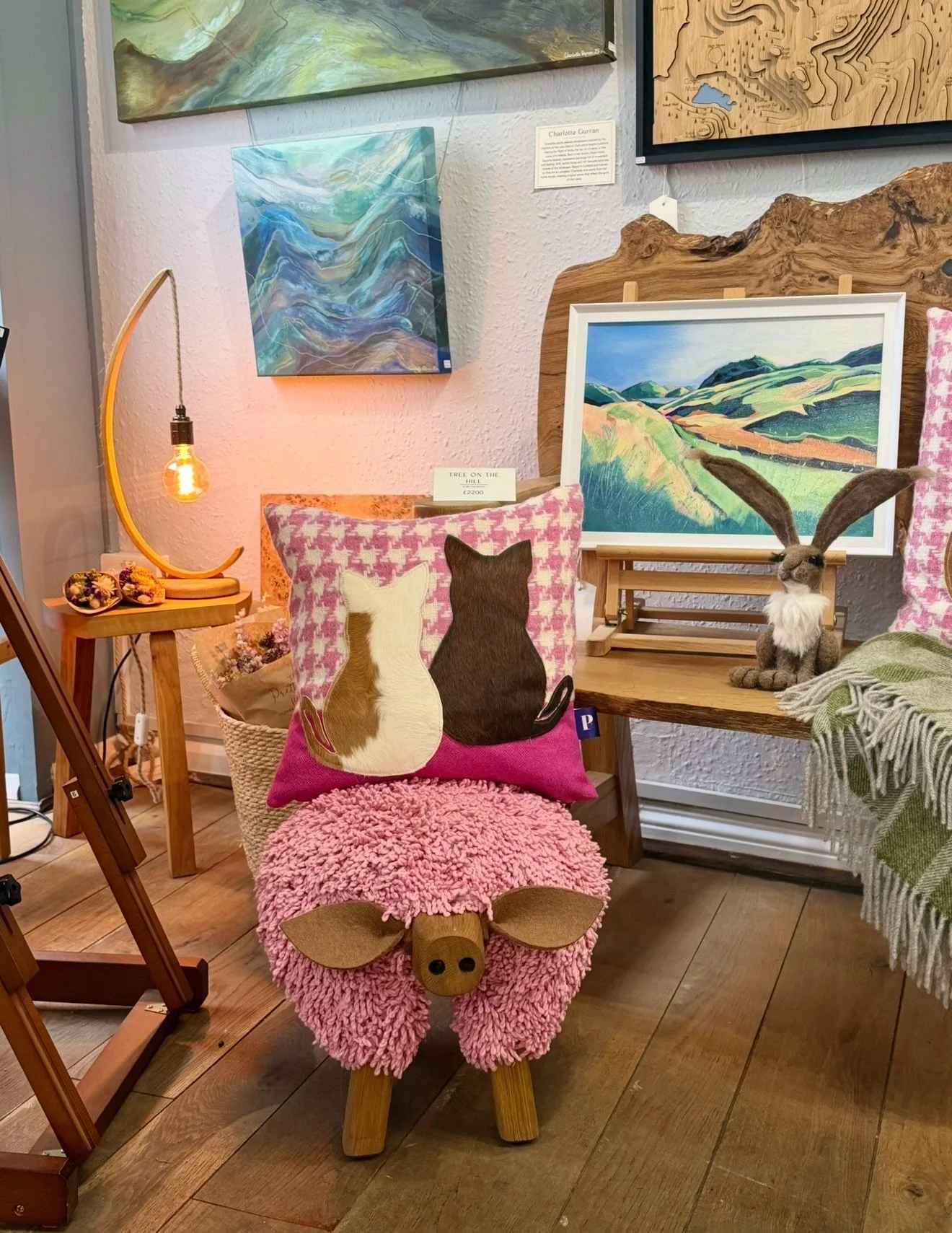 Good morning from Pole Star! 🎀

We&rsquo;ve had an exciting new delivery of our very own handmade cushions, with some lovely new furry faces joining the range.

&bull;

Cats and dachshunds are the newest additions, alongside the other cushions in th