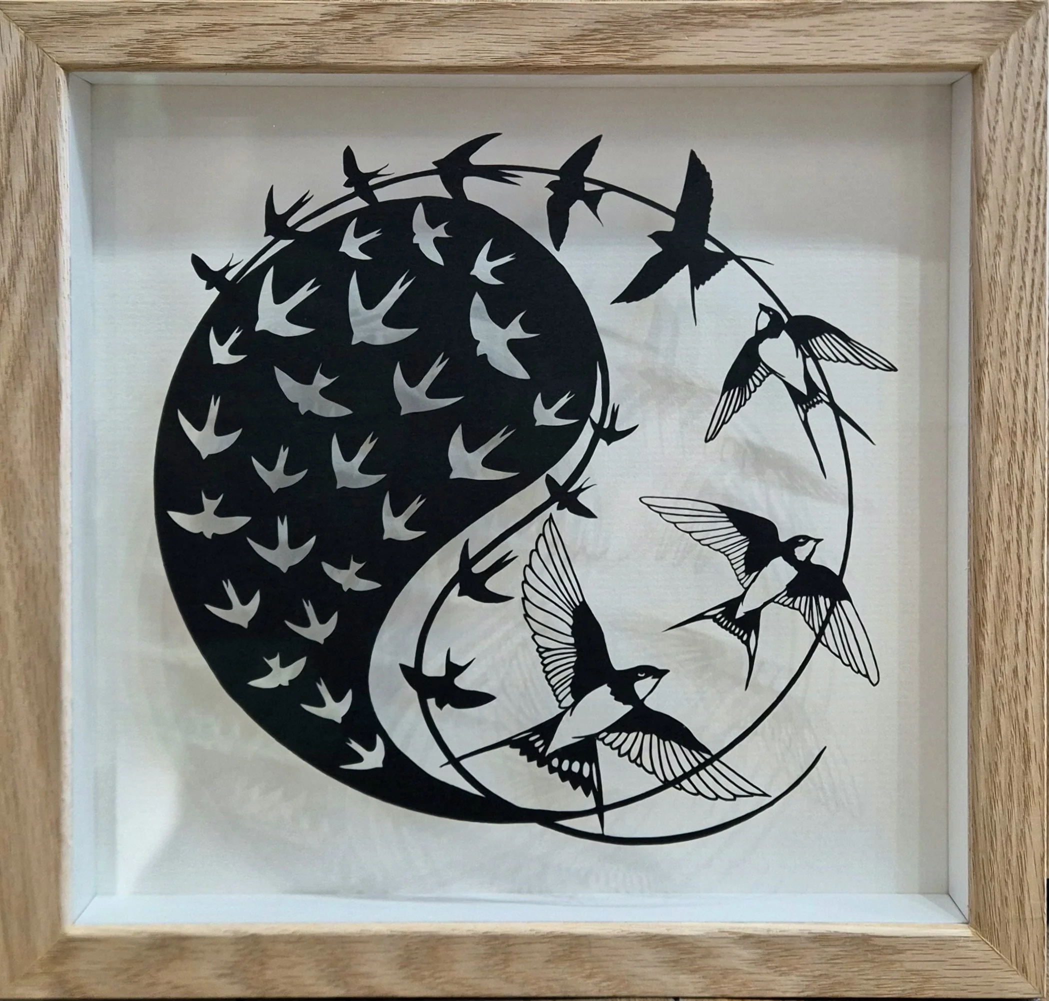 'Motion' Original papercut.