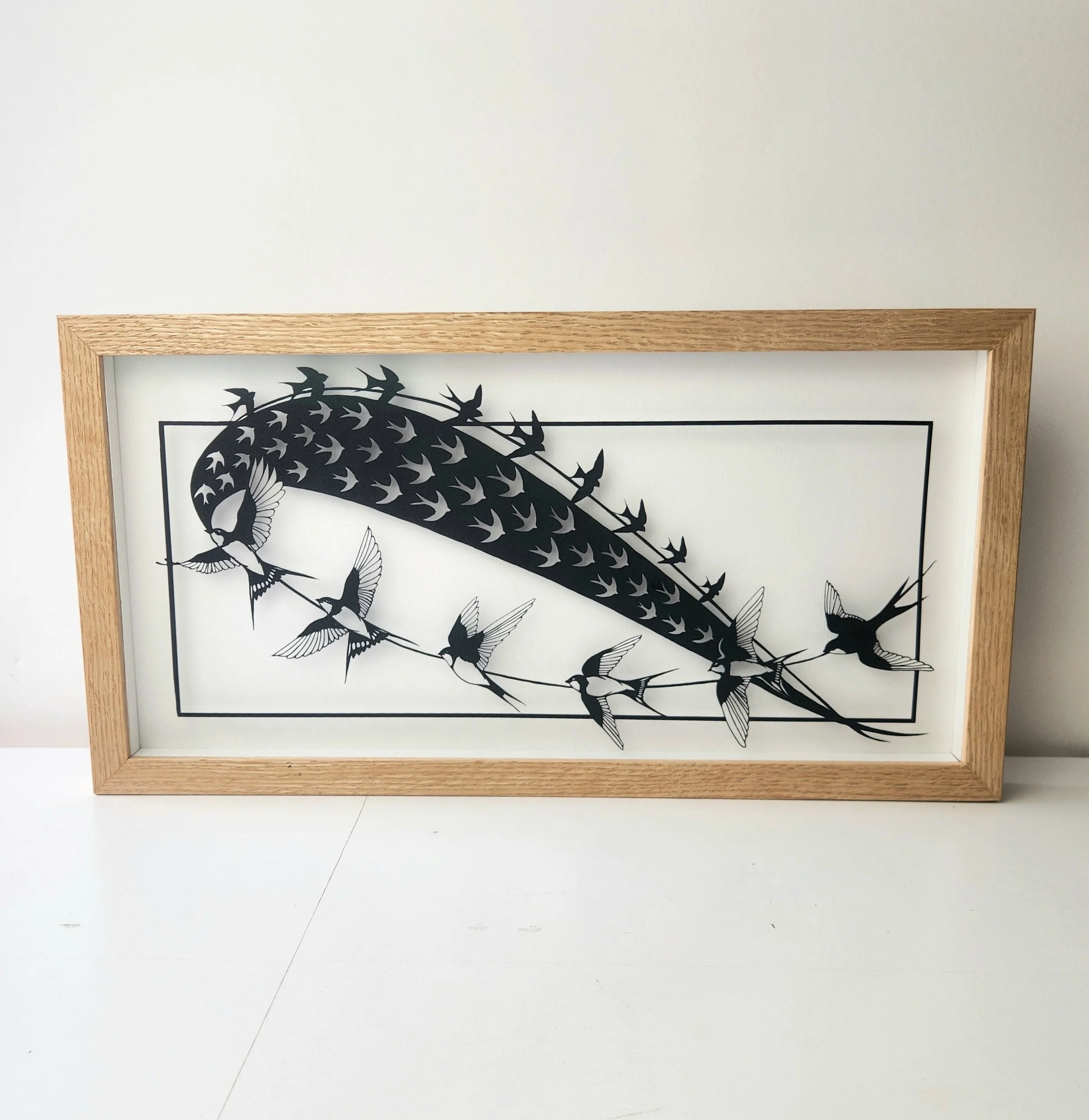'Ascent' Original papercut.