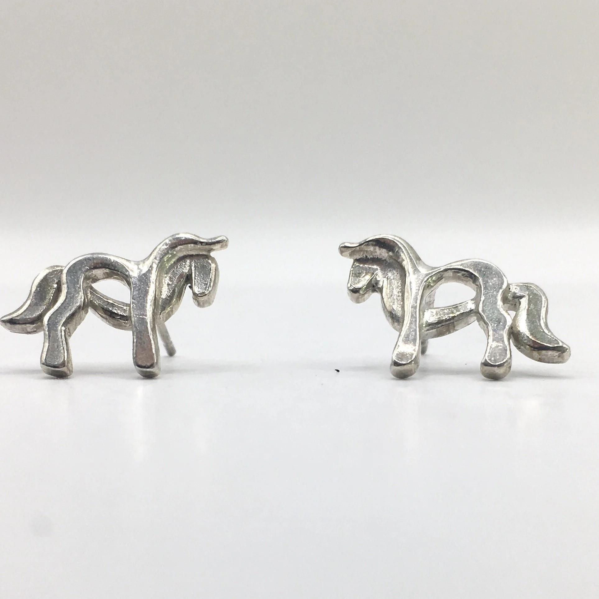 Celtic Horse Stud Earrings