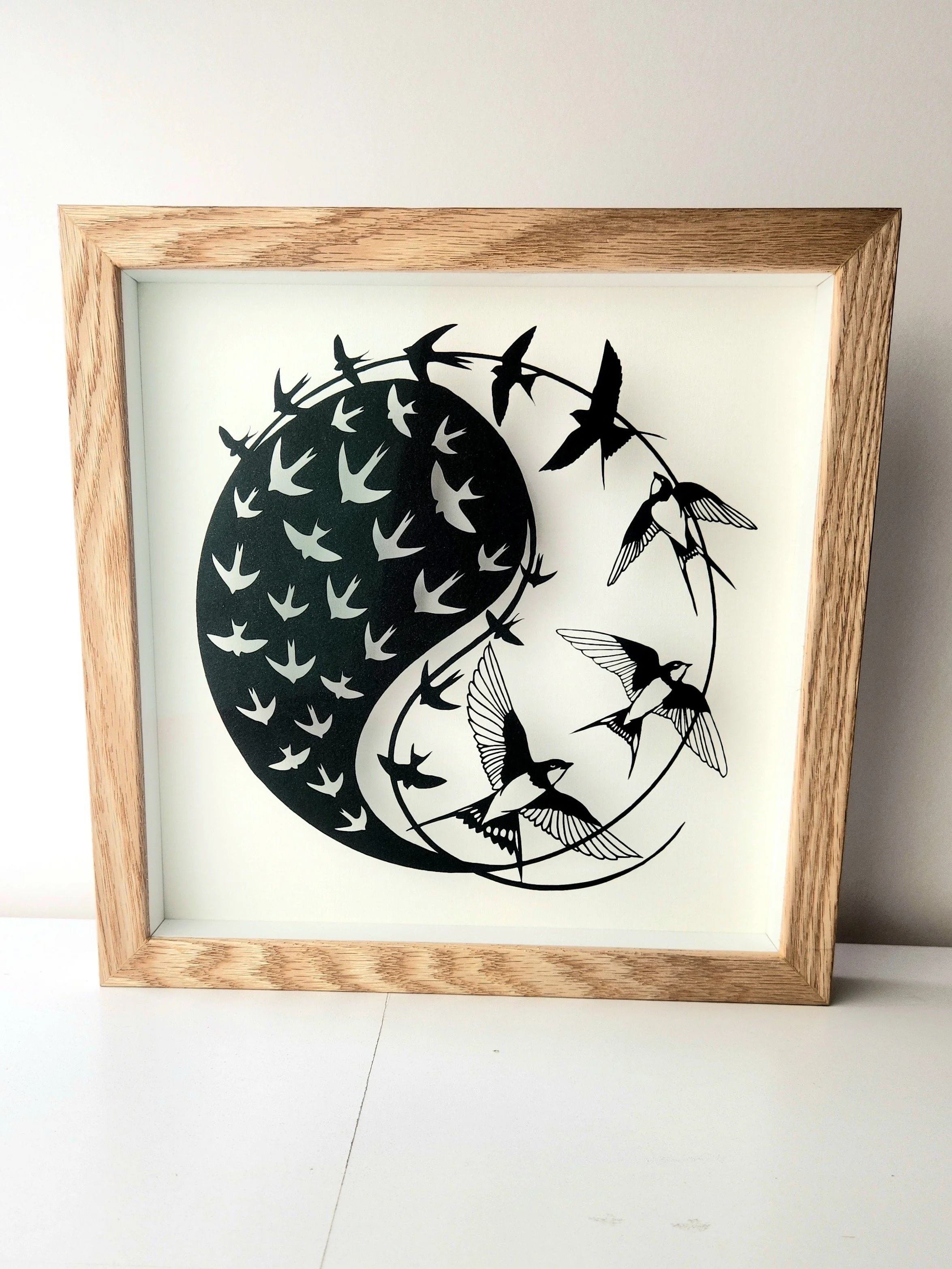 'Motion' Original papercut.