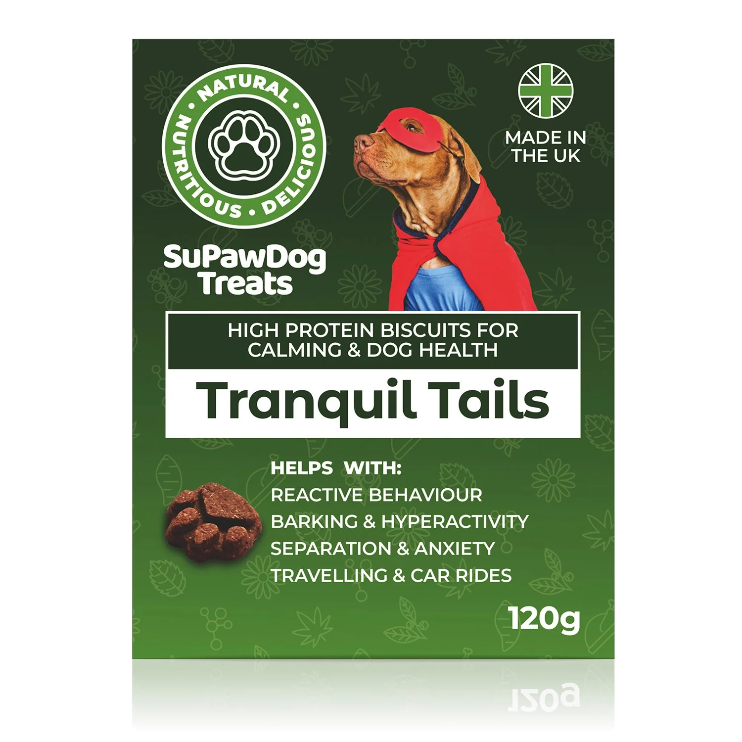 TRANQUIL TAILS - CALMING SOFT DOG BISCUITS