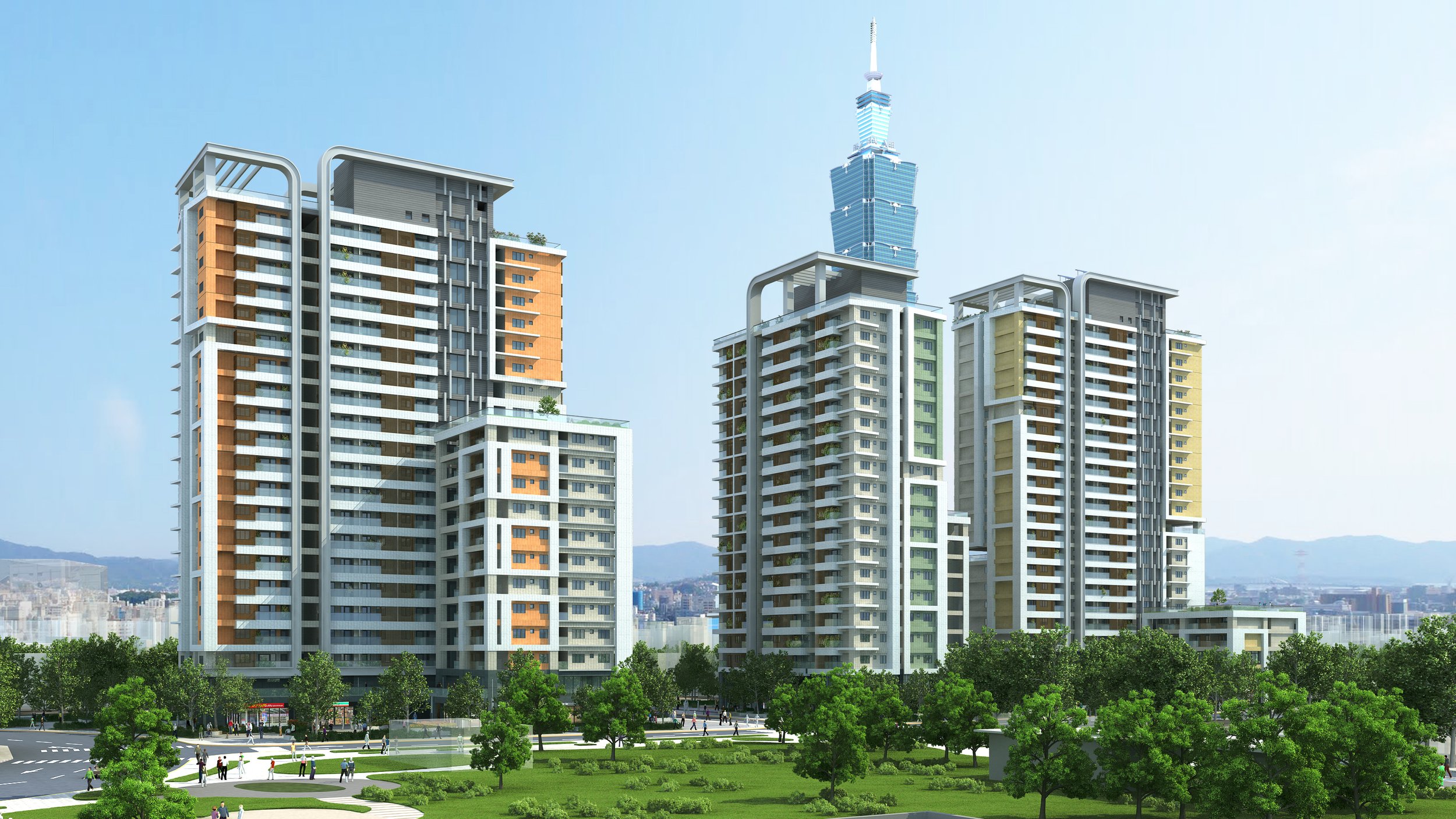 臺北市信義區六張犁營區A、B街廓基地社會住宅統包工程