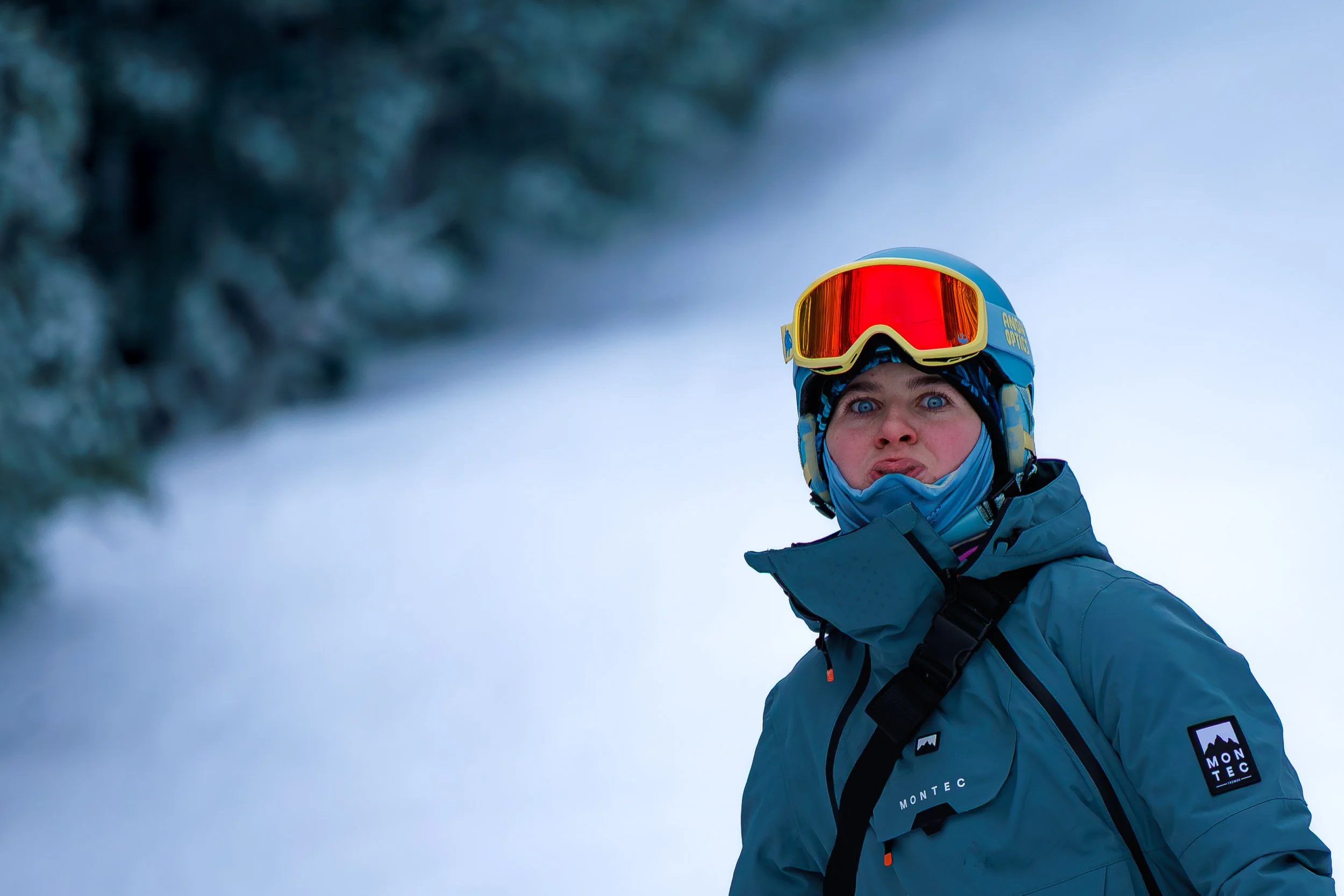 Snowboarding at Jay Peak Vermont