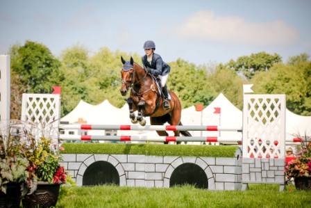 Kelly, Whitney Grabe and Ali Kuhn enjoy Eventing as a family.