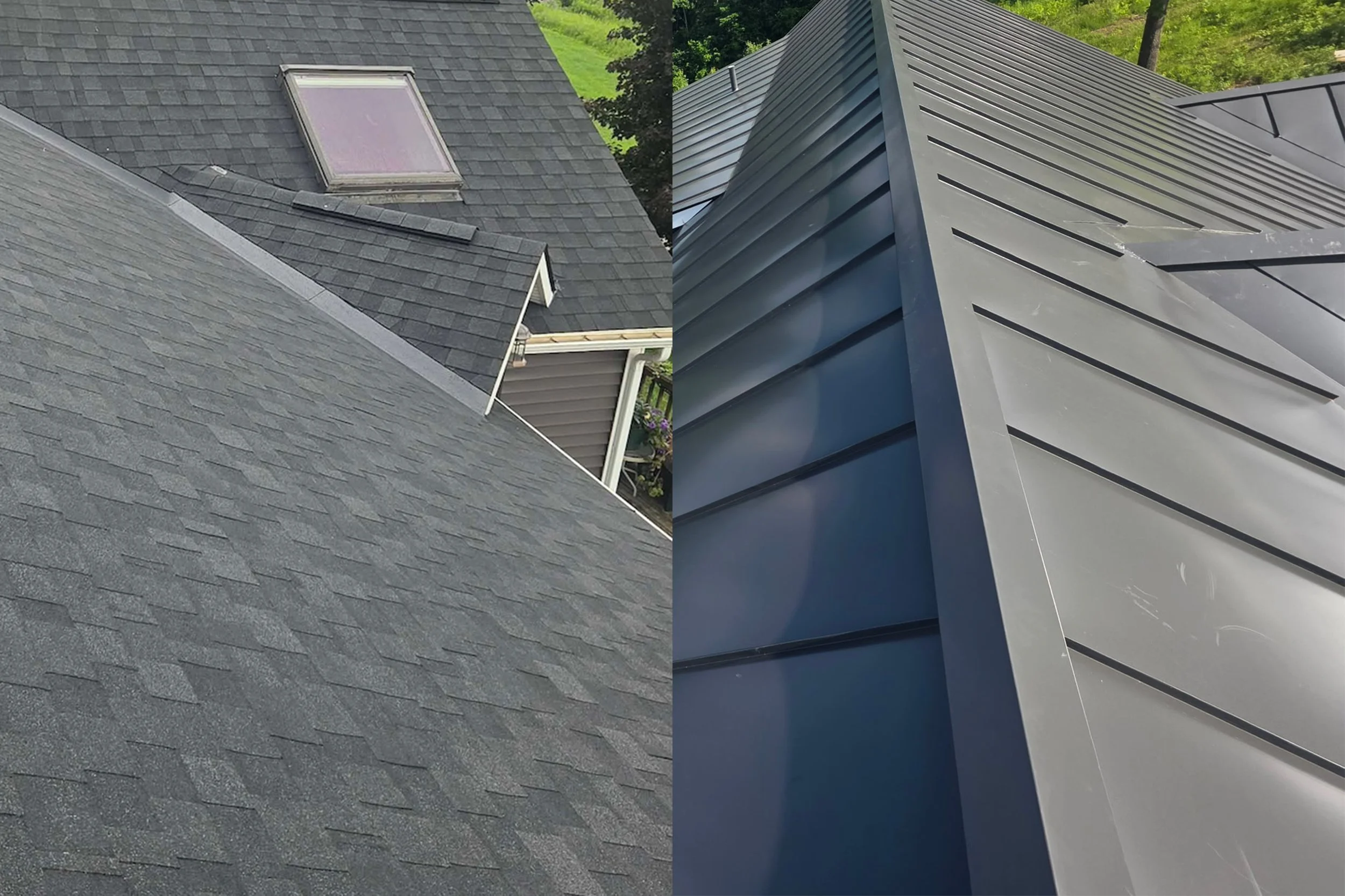 Metal Roof VS Asphalt Shingles- Which is Right for your Vermont Home?