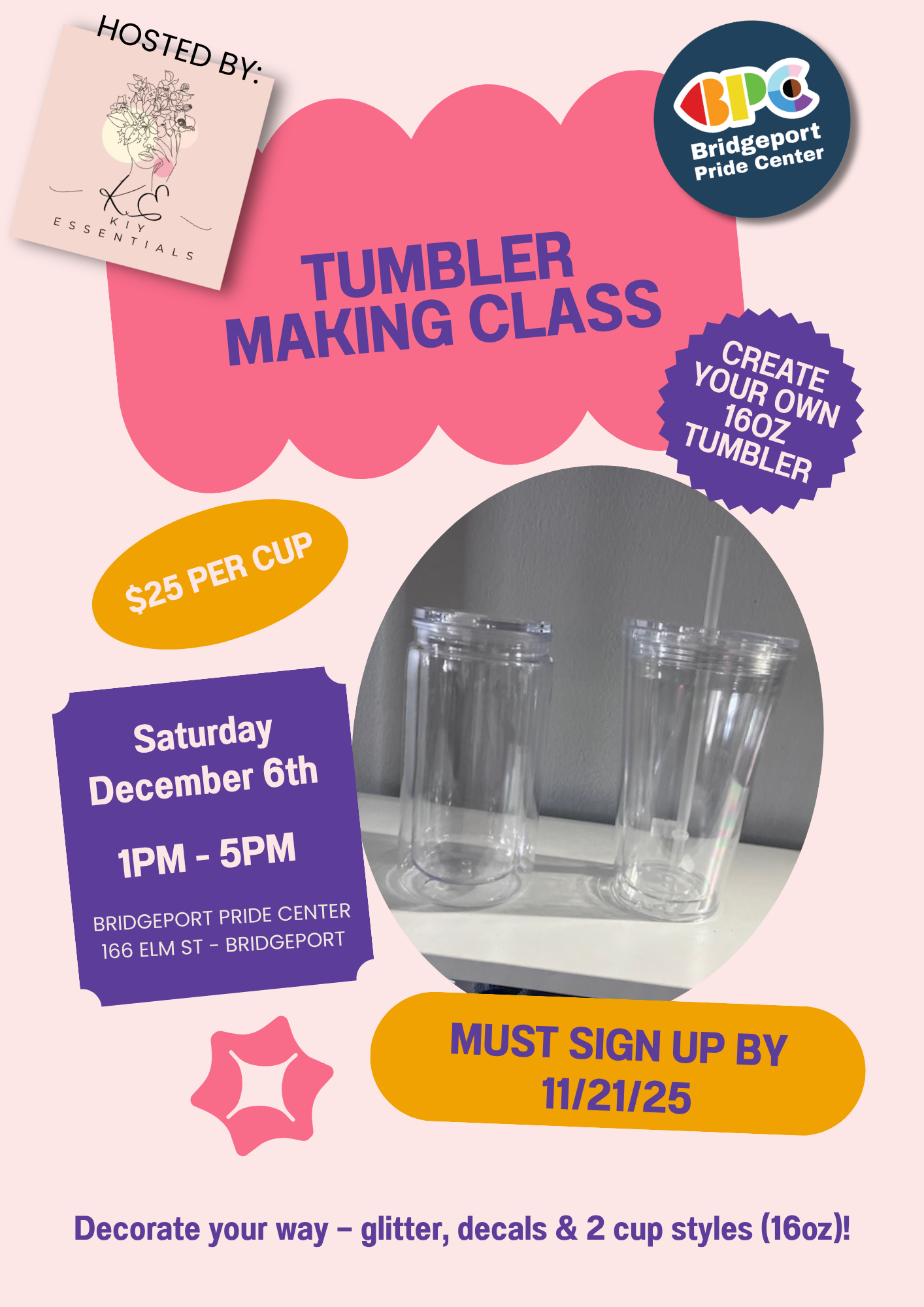 Tumbler-Making Workshop