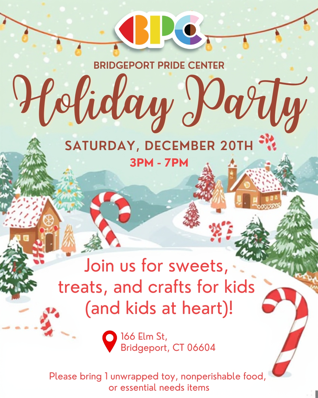 Gingerbread & Good Cheer Holiday Party!