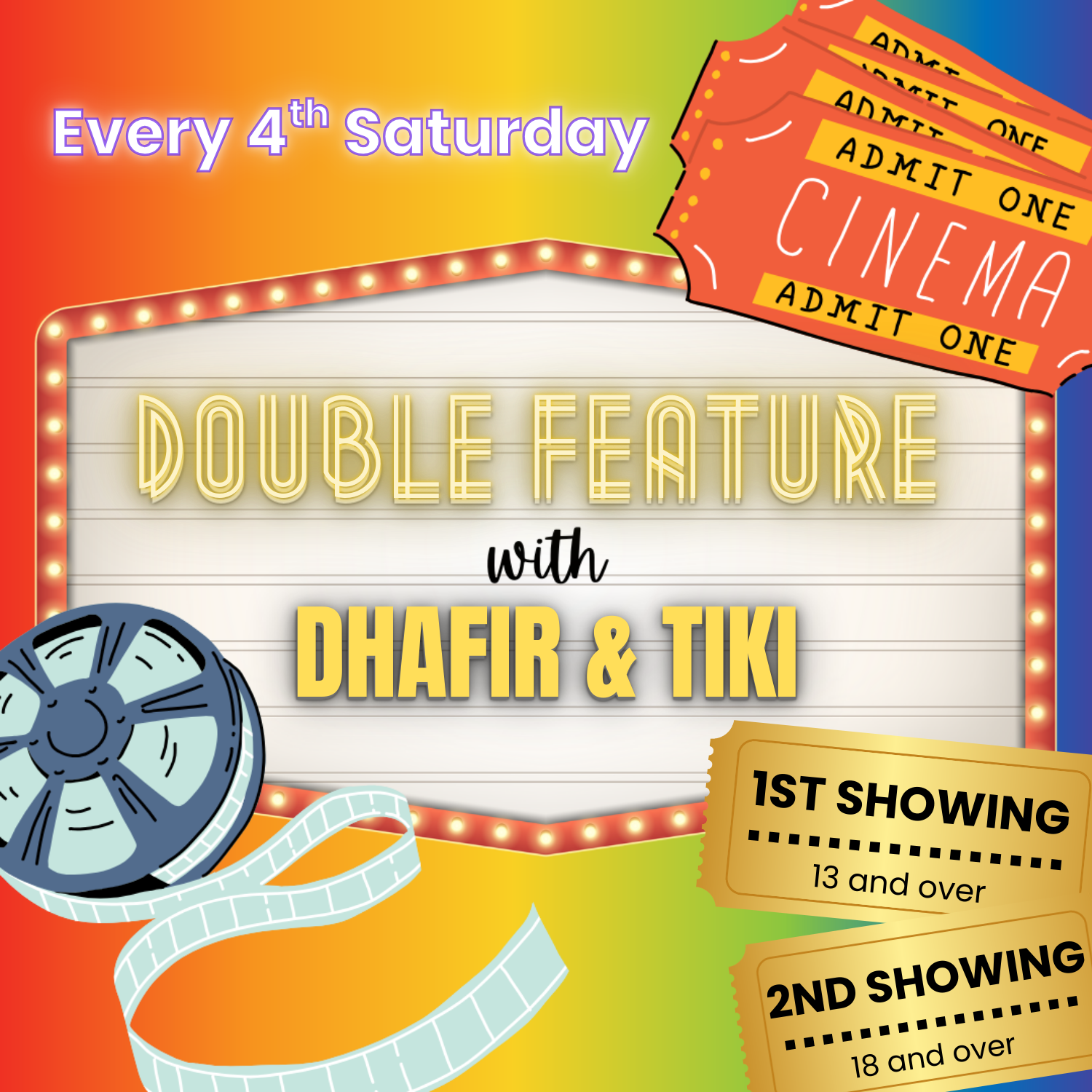 Double Feature With Dhafir and Tiki 