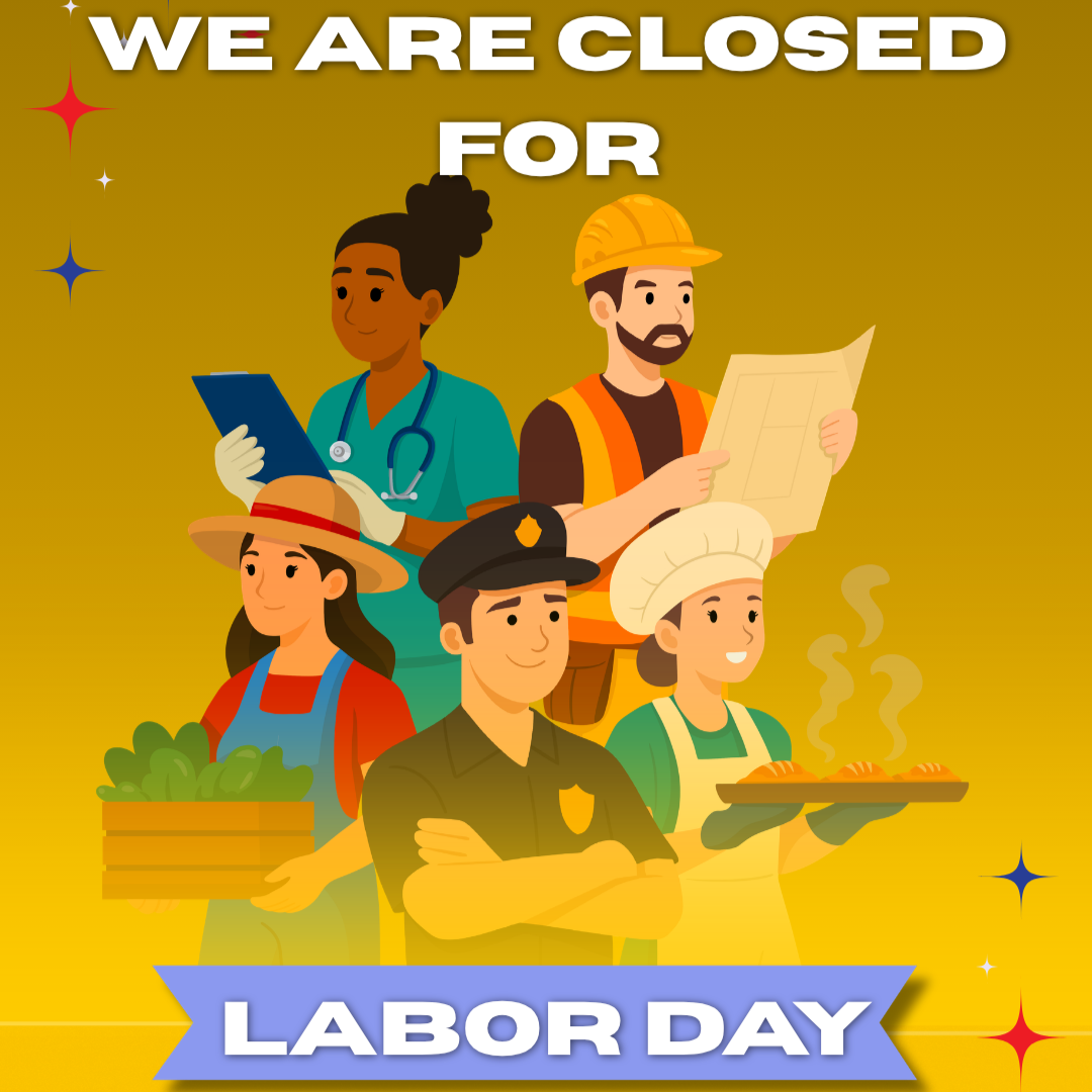 Labor Day - The Center Will Be Closed