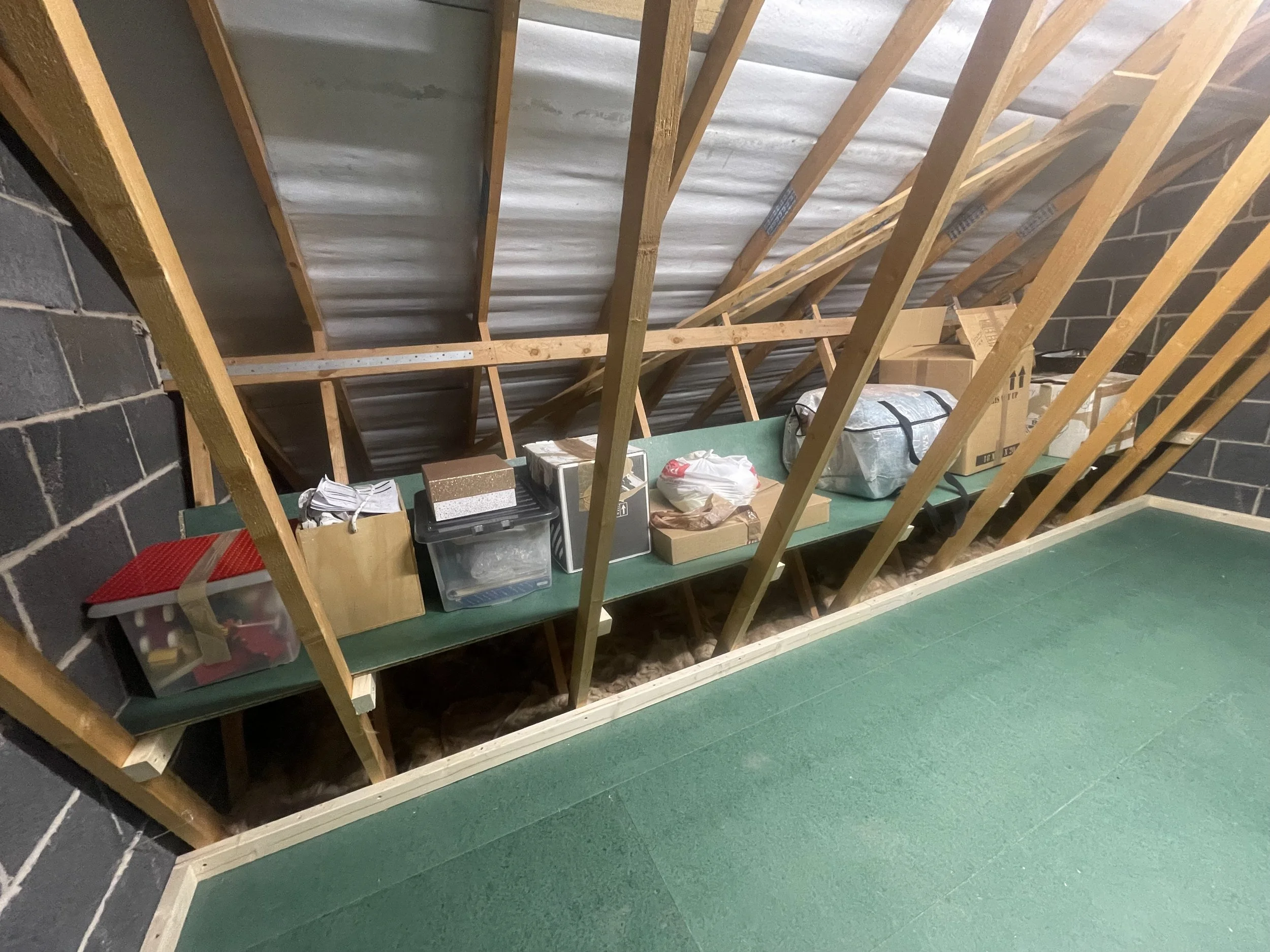Loft boarding conversion Nottingham hatch chipboard shelving (4).jpg