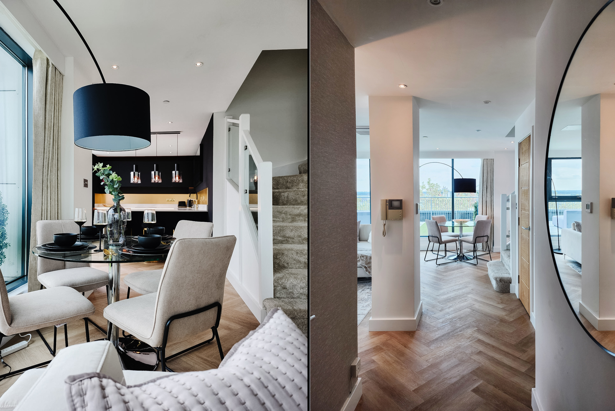 Living_Room_Kitchen_Hallway_Penthouse_Renovation_Redecorate_Build_balcony_nottingham_builder_Arnold_10