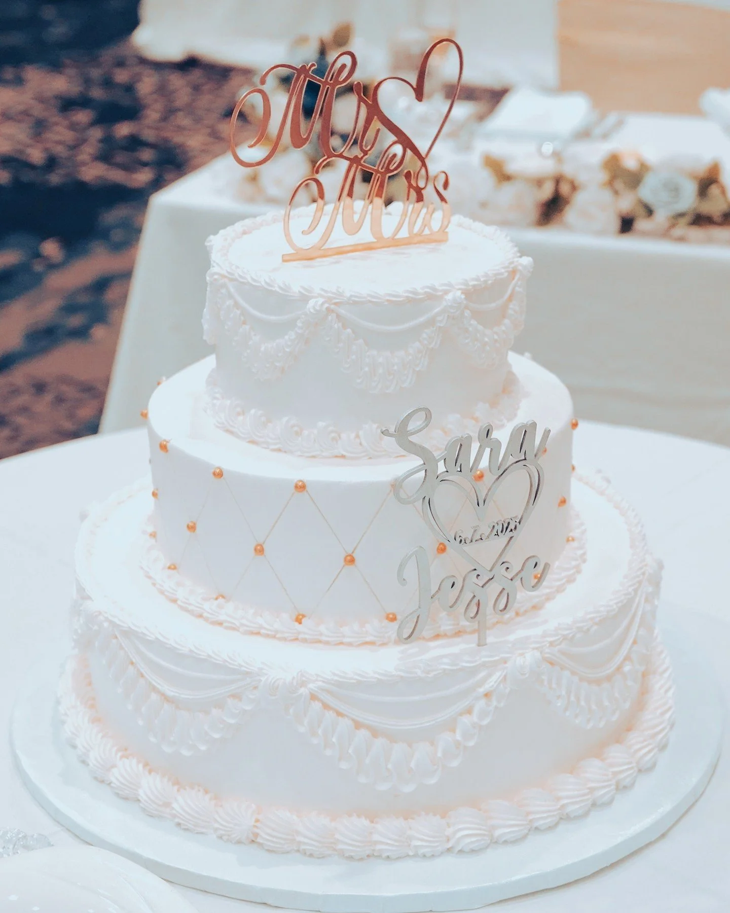 A wedding cake isn’t just dessert — it’s a sweet symbol of love, unity, and the life you’re building together. 🍰✨ #weddingcake #dessert #weddingfood #weddingvideo