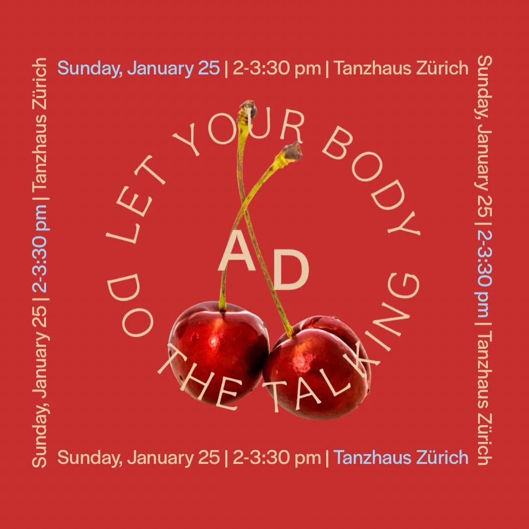 🍒 LET YOUR BODY DO THE TALKING - vol. II: Dynamic Stability 🍒

We&rsquo;re used to communicating through words, but our bodies hold an entire language of their own. This workshop invites you to explore what it feels like to embody, express, and lis
