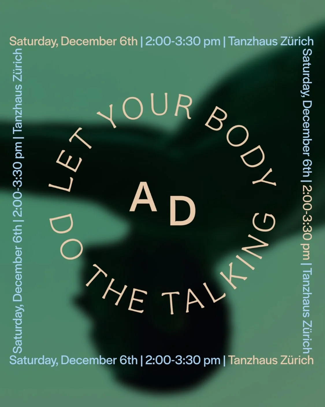 ✨LET YOUR BODY DO THE TALKING✨

We&rsquo;re used to communicating through words, but our bodies hold an entire language of their own. This workshop invites you to explore what it feels like to embody, express, and listen through movement.

We&rsquo;l